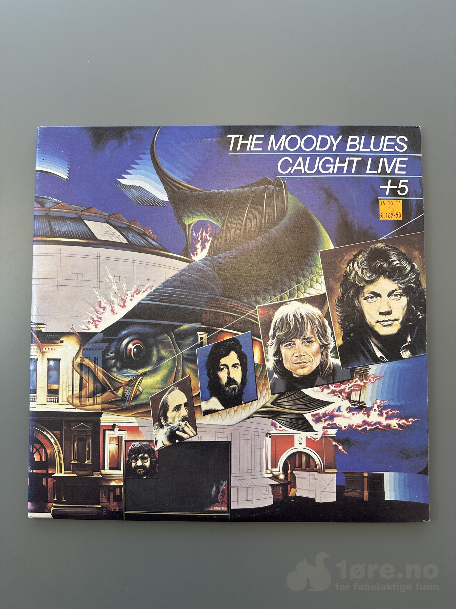 LP - The Moody Blues - Caught live +5