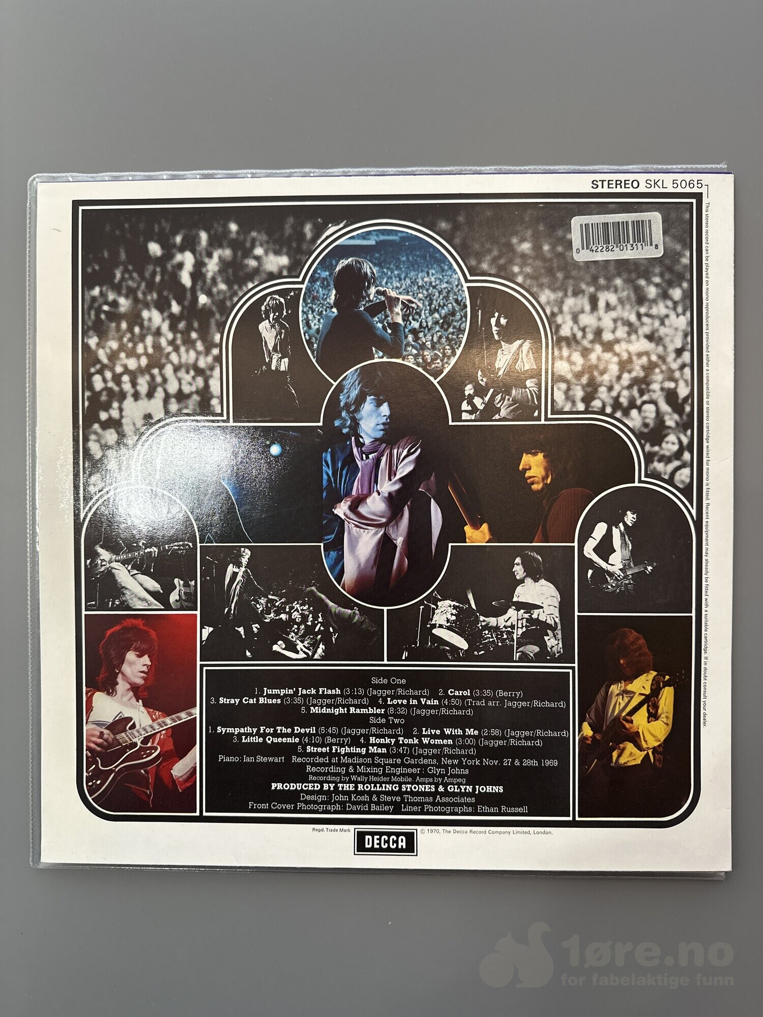 LP - The Rolling Stones - Get yer ya-ya’s out!, bilde 2