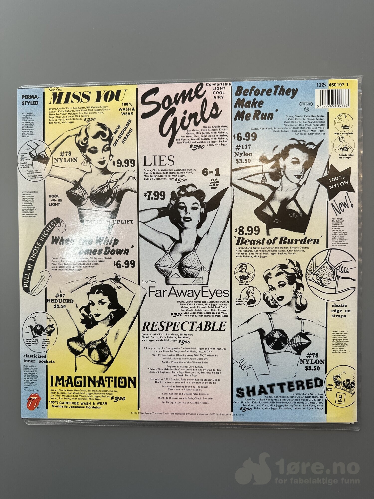 LP - The Rolling Stones - Somegirls, bilde 2