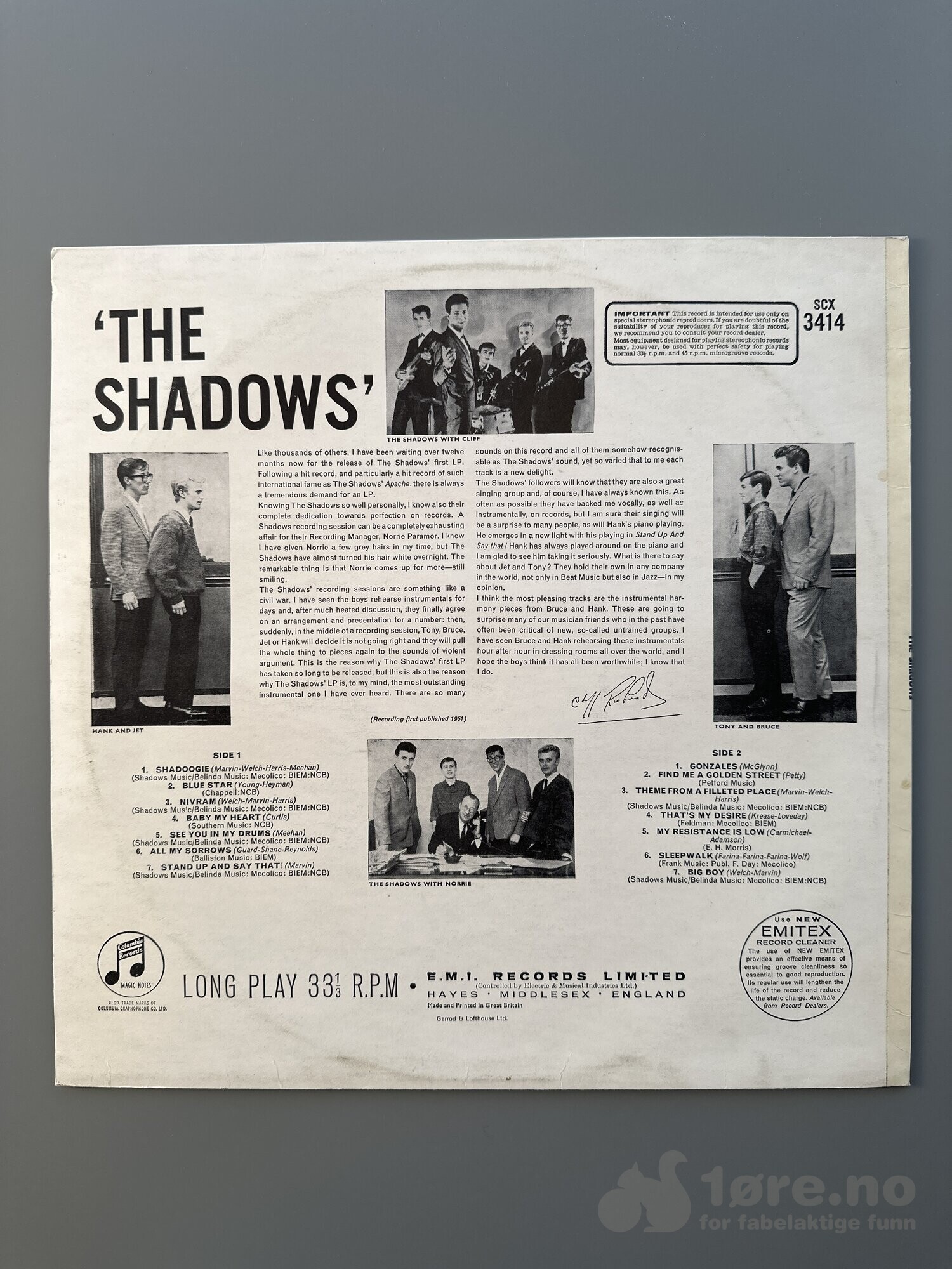LP - The Shadows, bilde 2