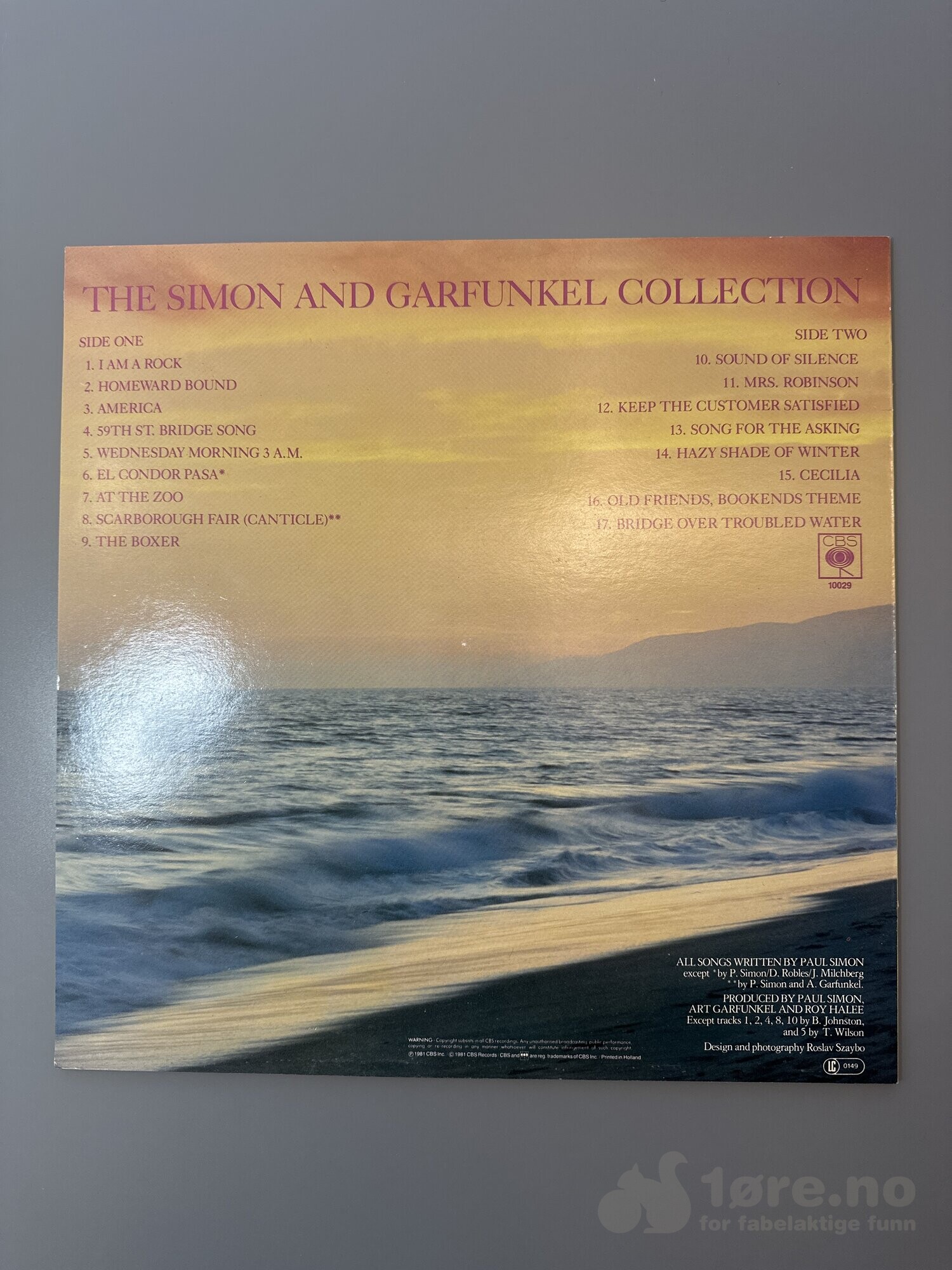 LP - The Simon and Garfunkel collection, bilde 2