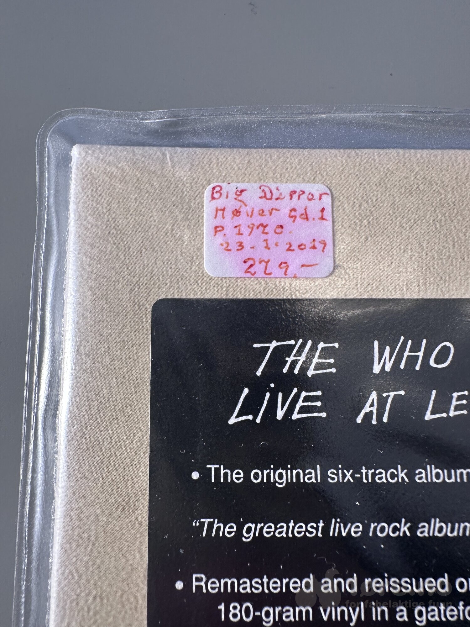 LP - The Who - Live At Leeds, bilde 3