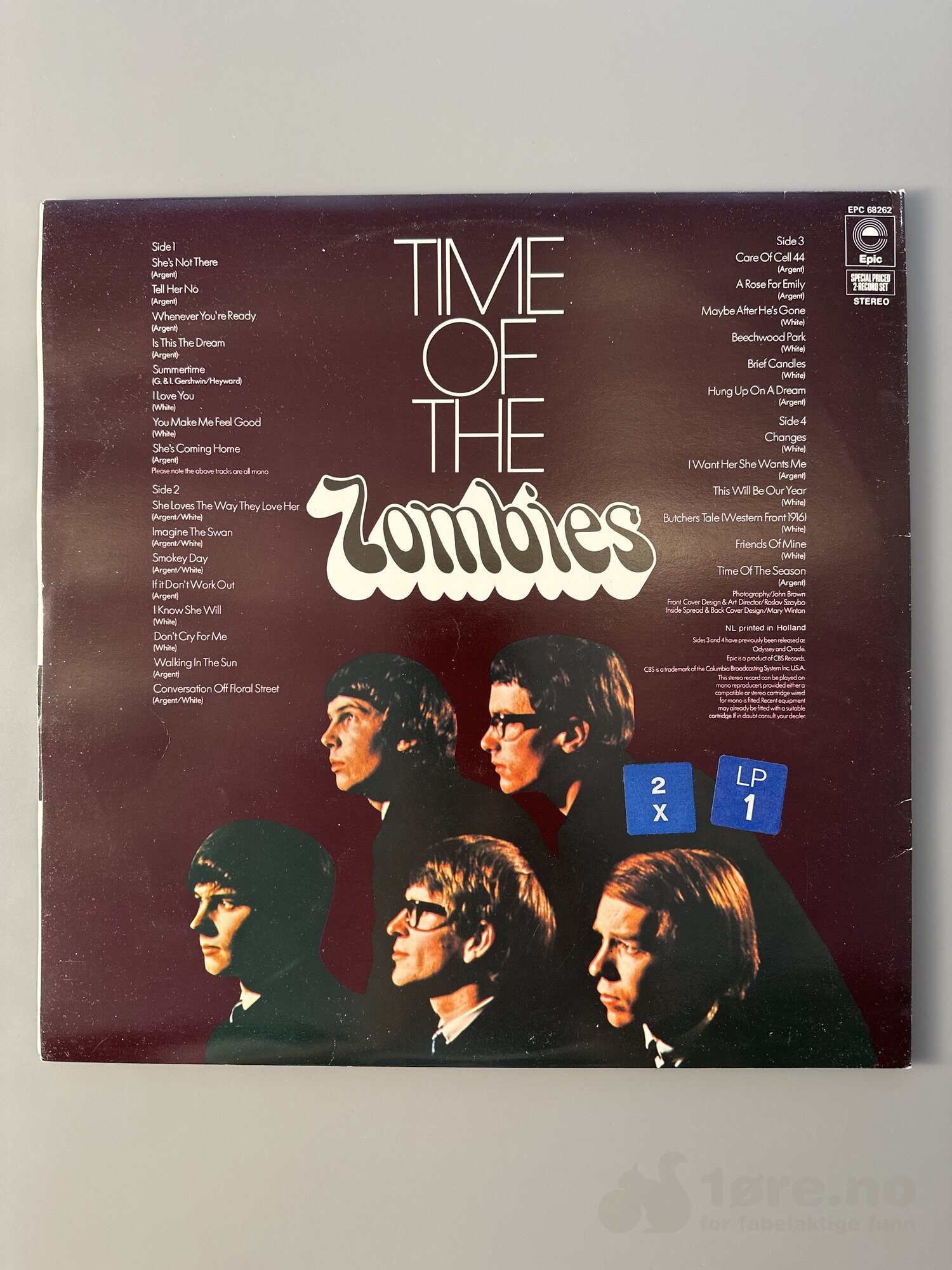 LP - The Zombies - Time Of The Zombies, bilde 2