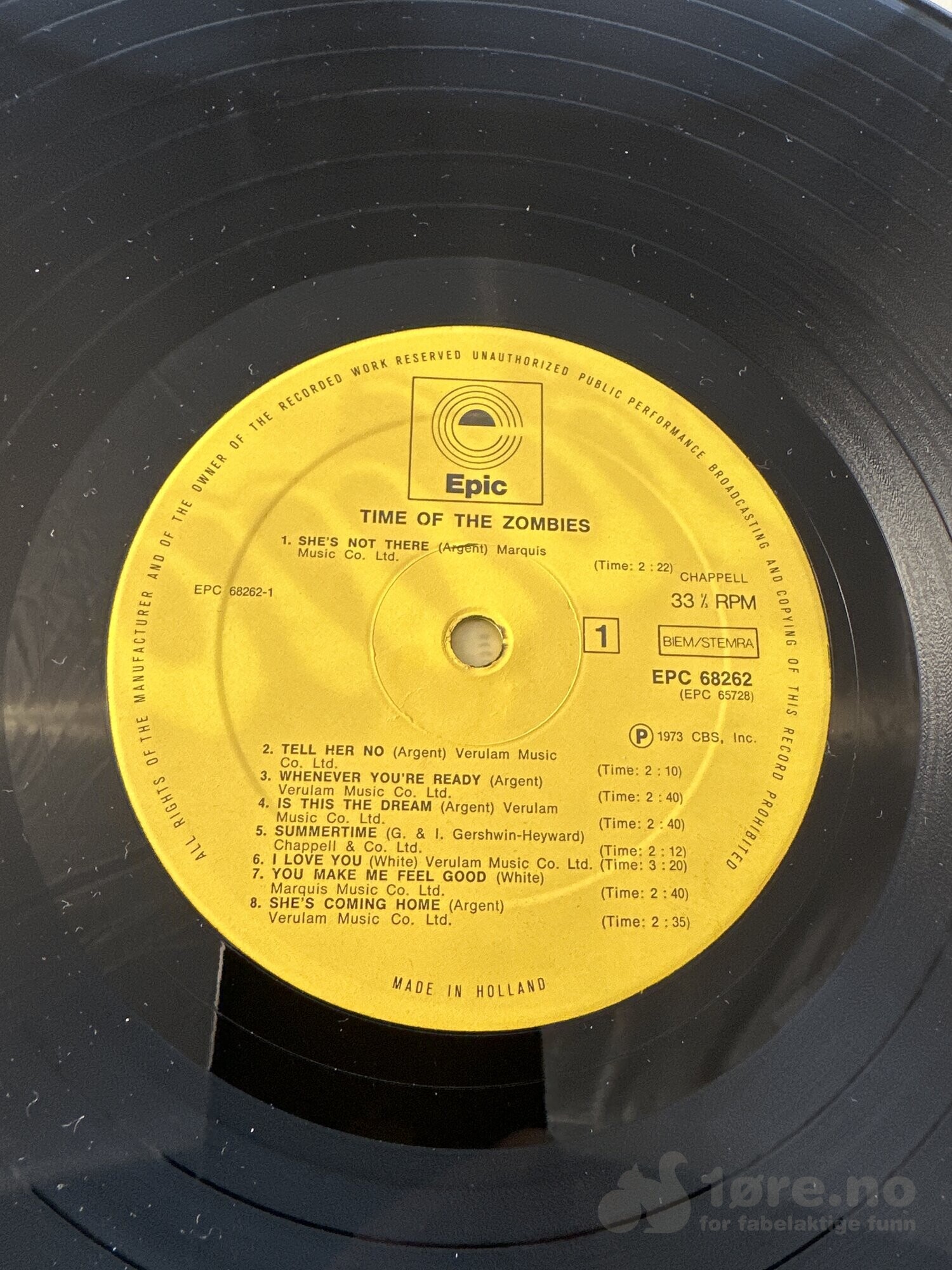 LP - The Zombies - Time Of The Zombies, bilde 4