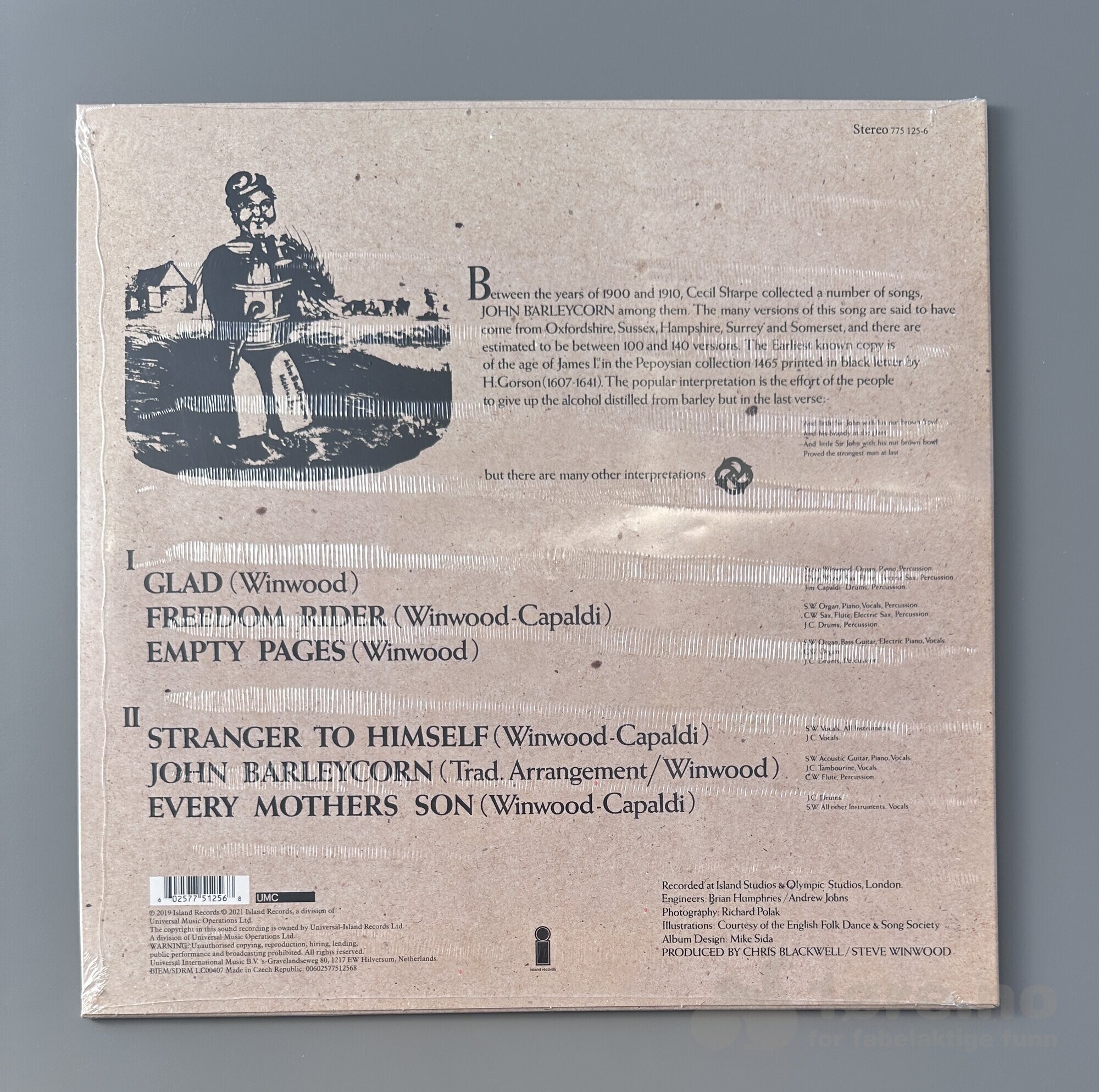 LP - Traffic - John Barleycorn must die, bilde 2