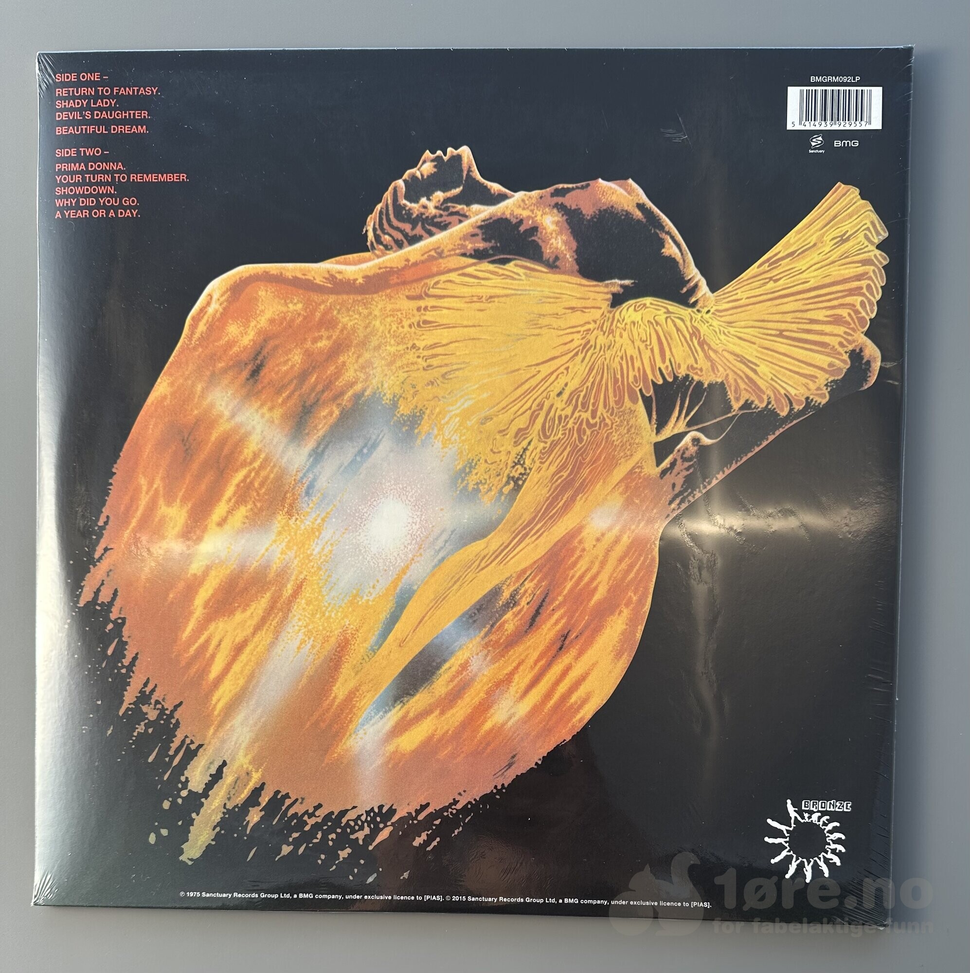 LP - Uriah Heep - Return to Fantasy, bilde 2