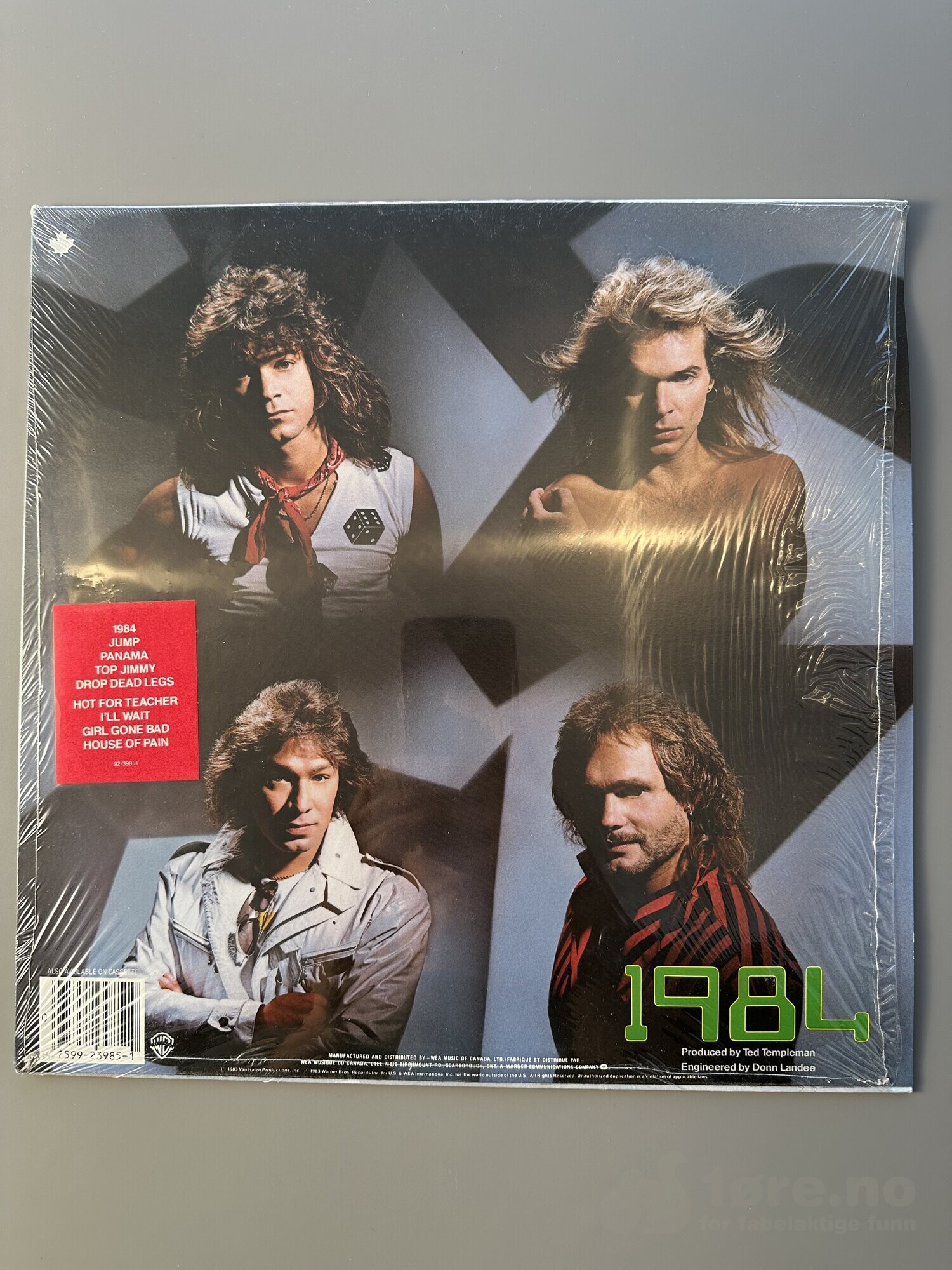 LP - Van Halen - 1984, bilde 2