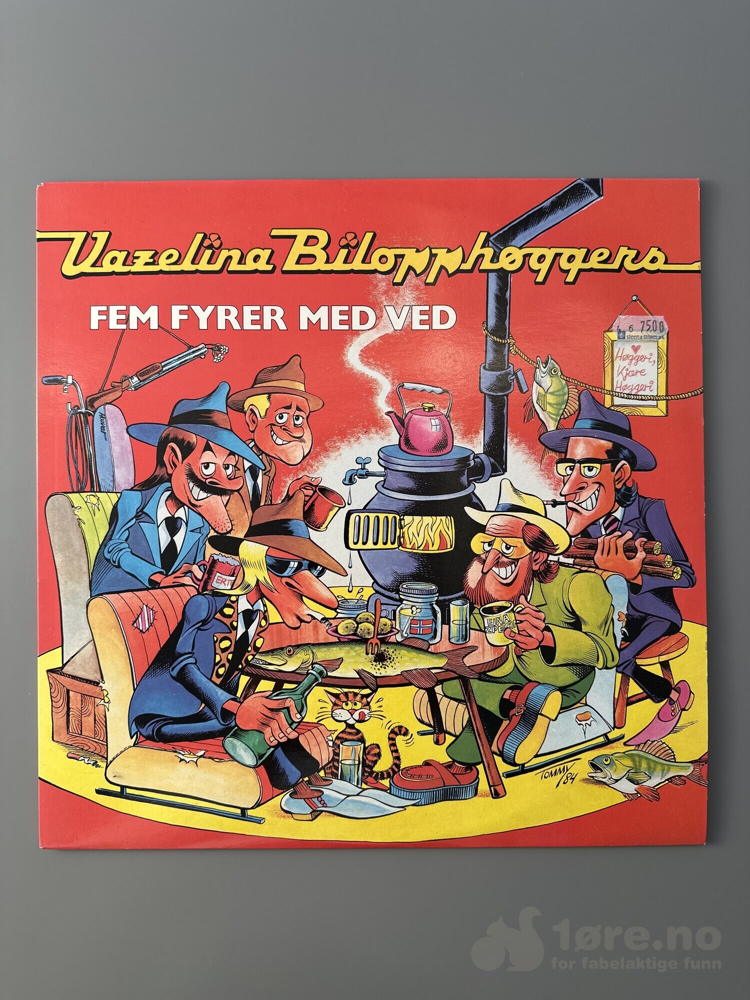 LP - Vazelina Bilopphøggers - Fem fyrer med ved