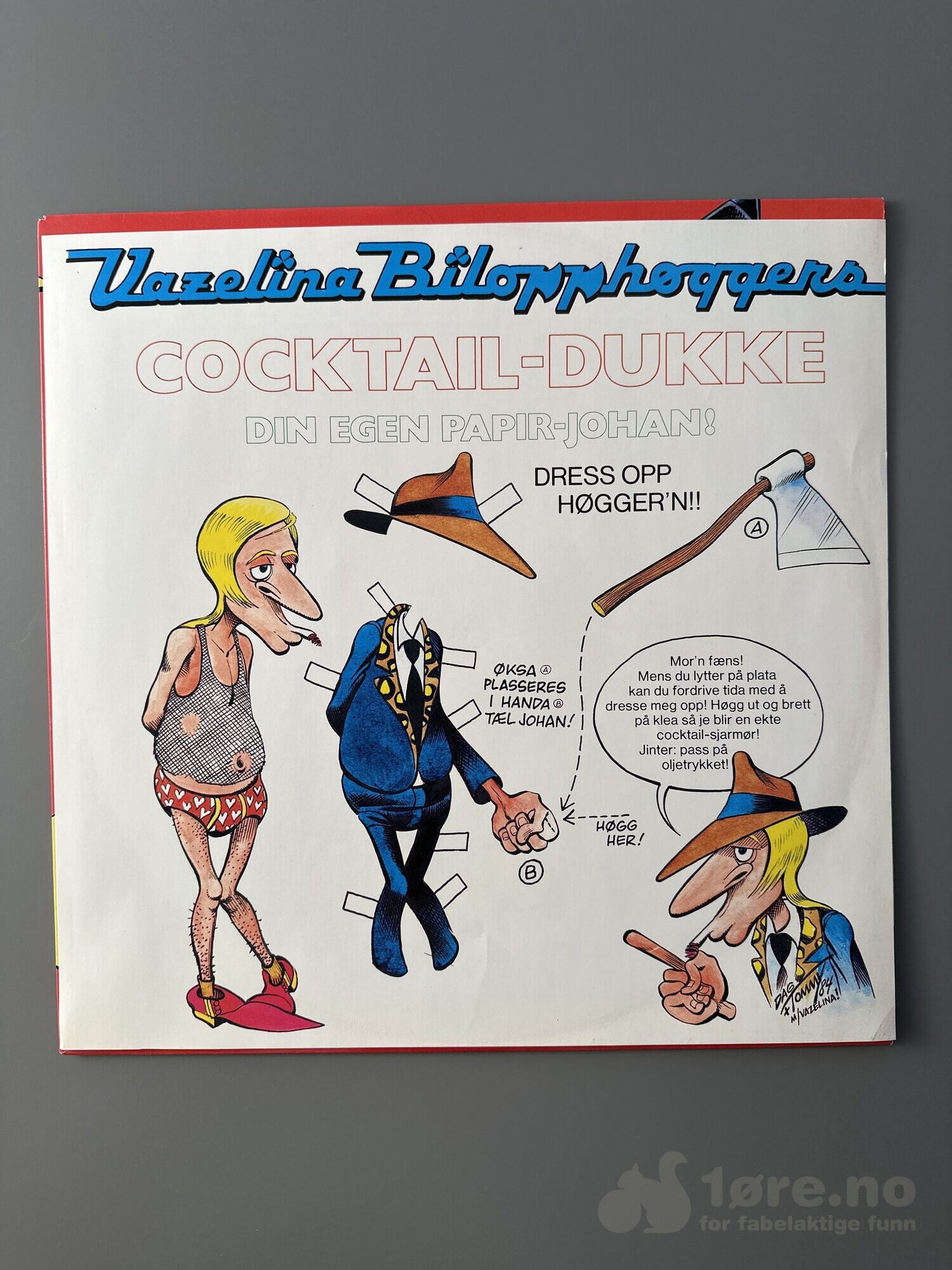 LP - Vazelina Bilopphøggers - Fem fyrer med ved, bilde 4