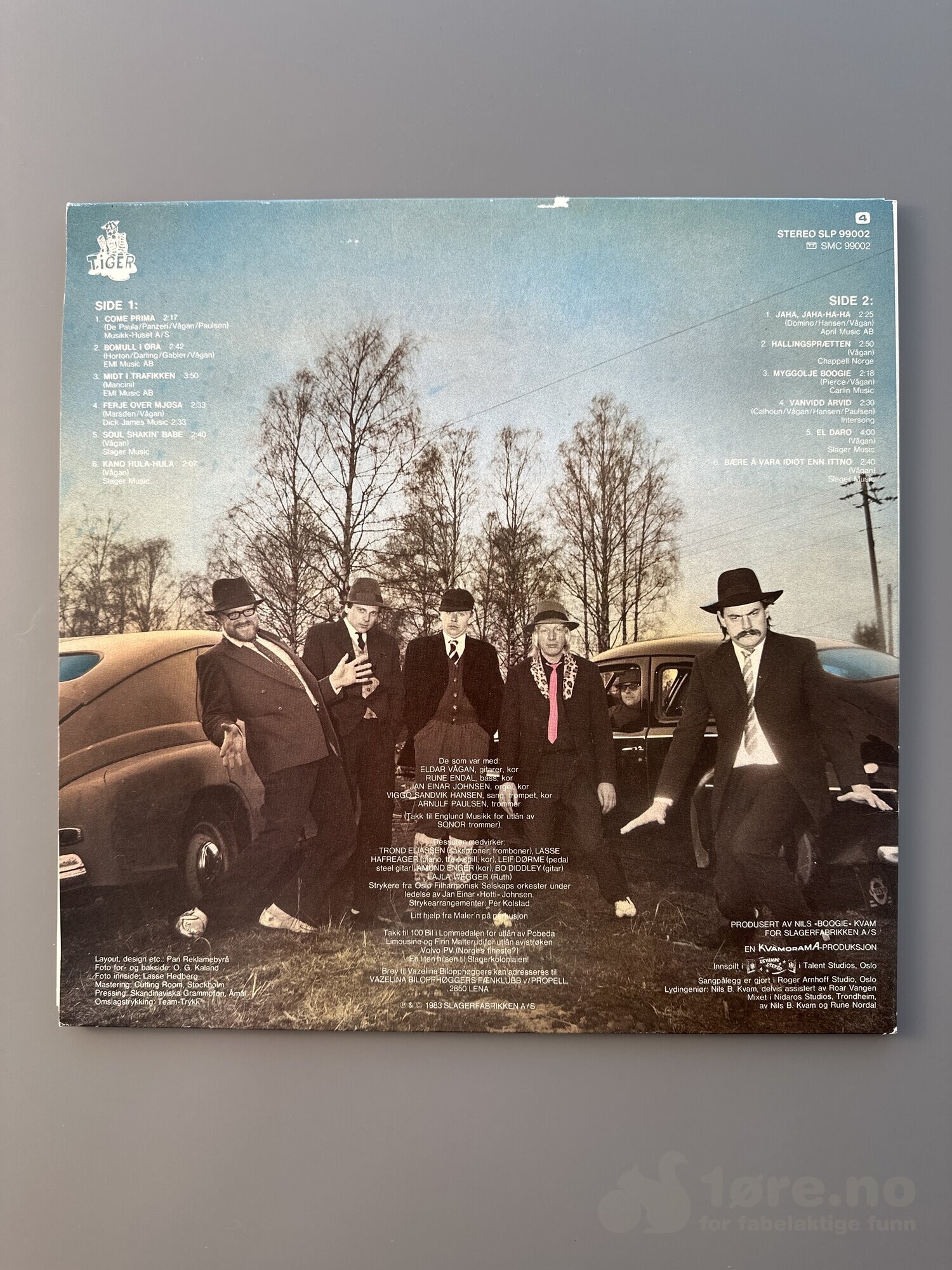LP - Vazelina Bilopphøggers - På tur, bilde 2
