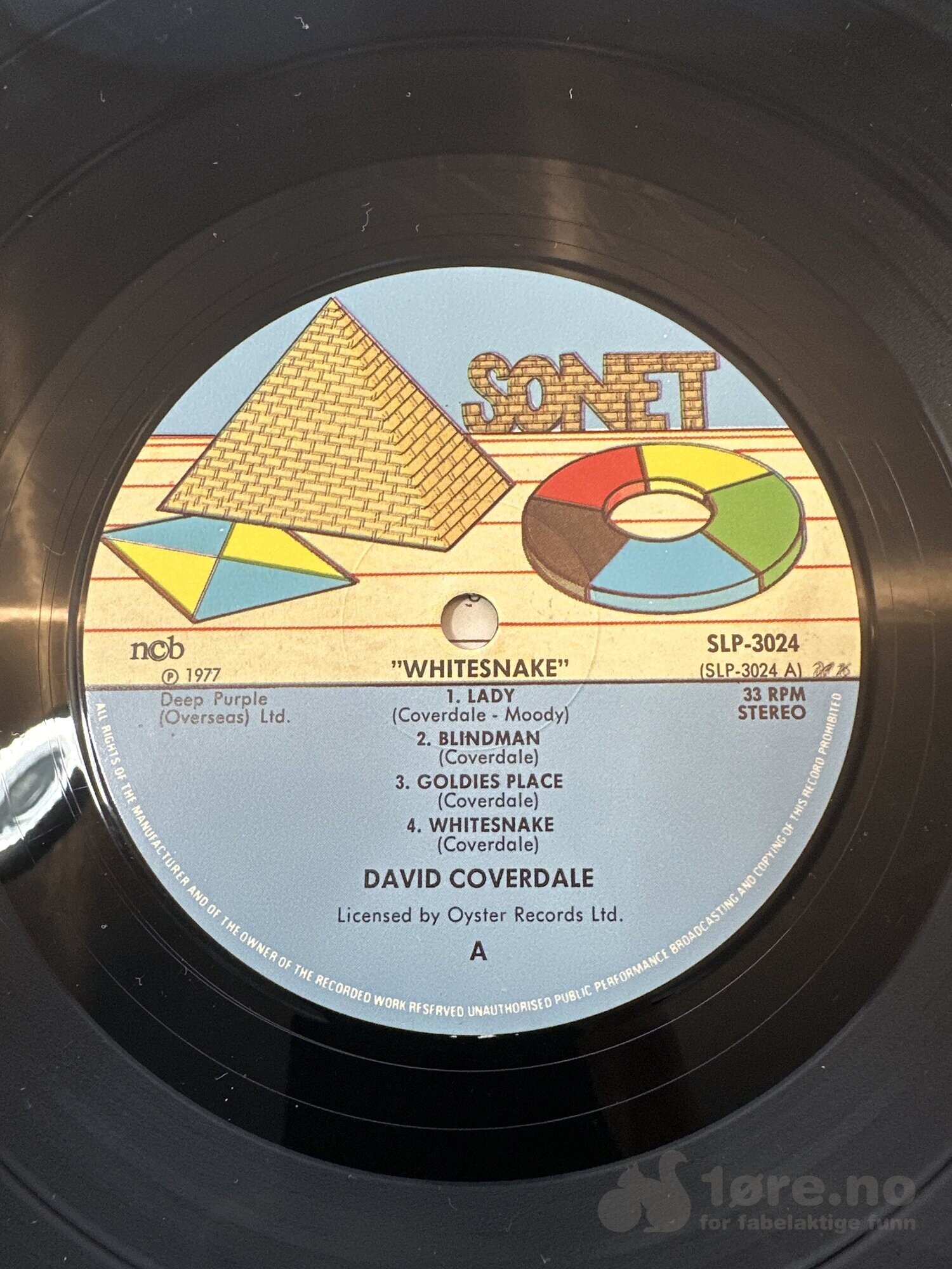 LP - Whitesnake - David Corerdale, bilde 3