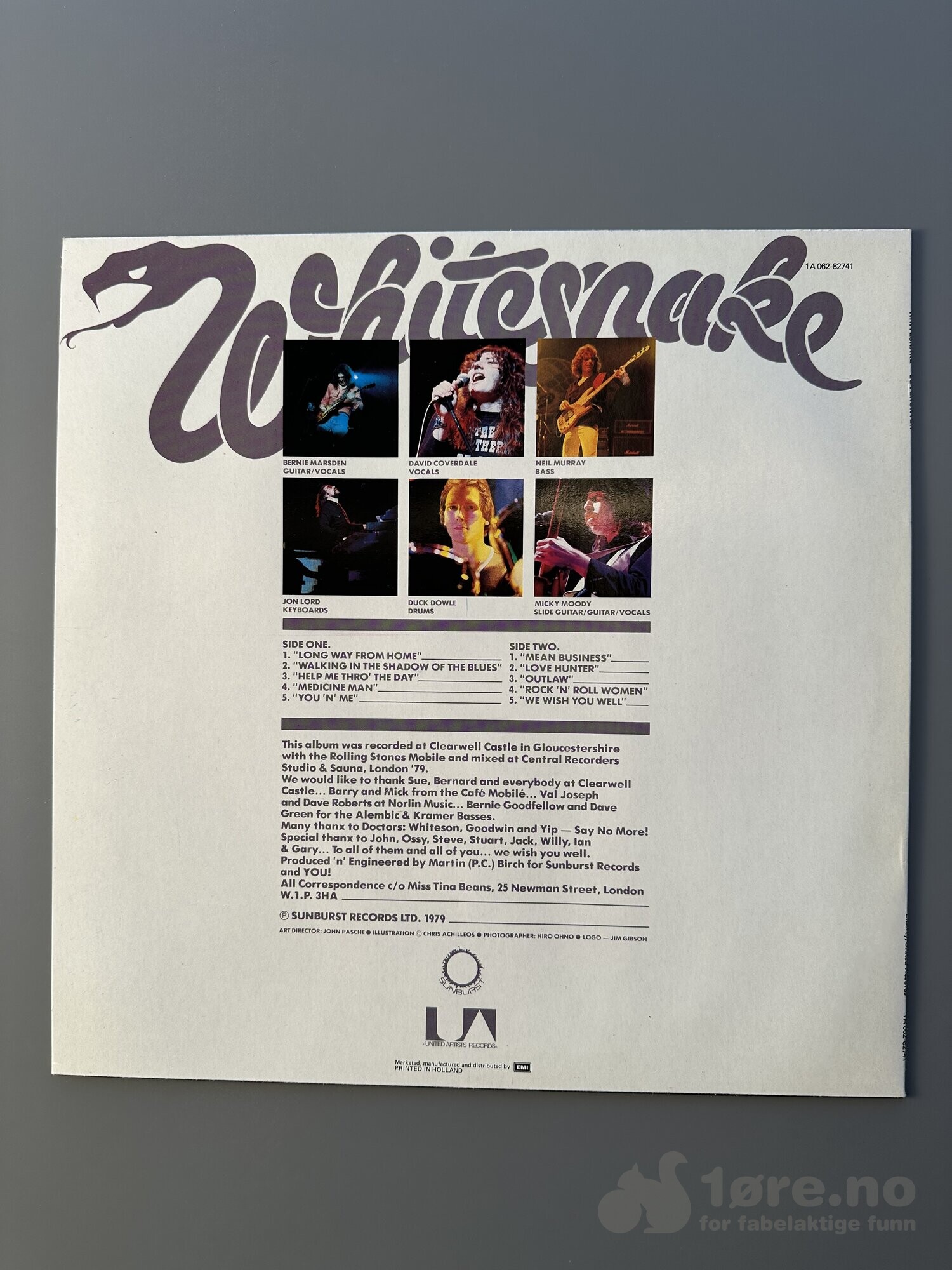 LP - Whitesnake - Lovehunter, bilde 2
