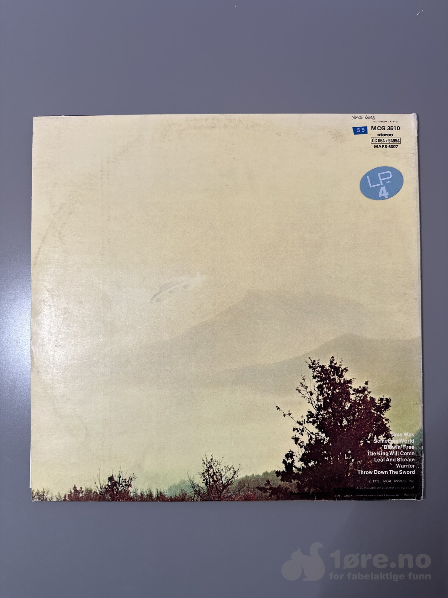 LP - Wishbone Ash - Angus, bilde 2
