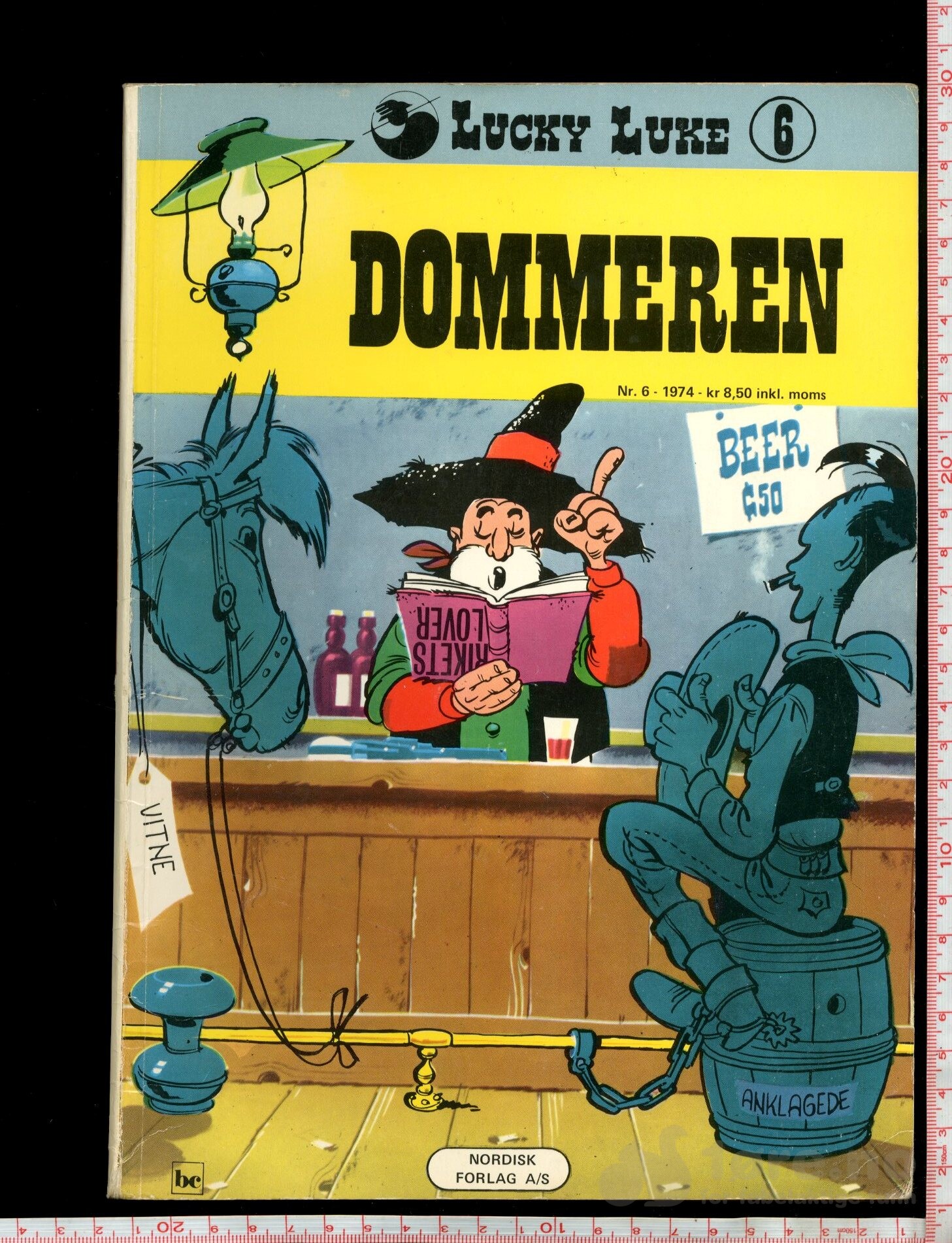 Lucky Luke 1974 Nr 6 - Dommeren
