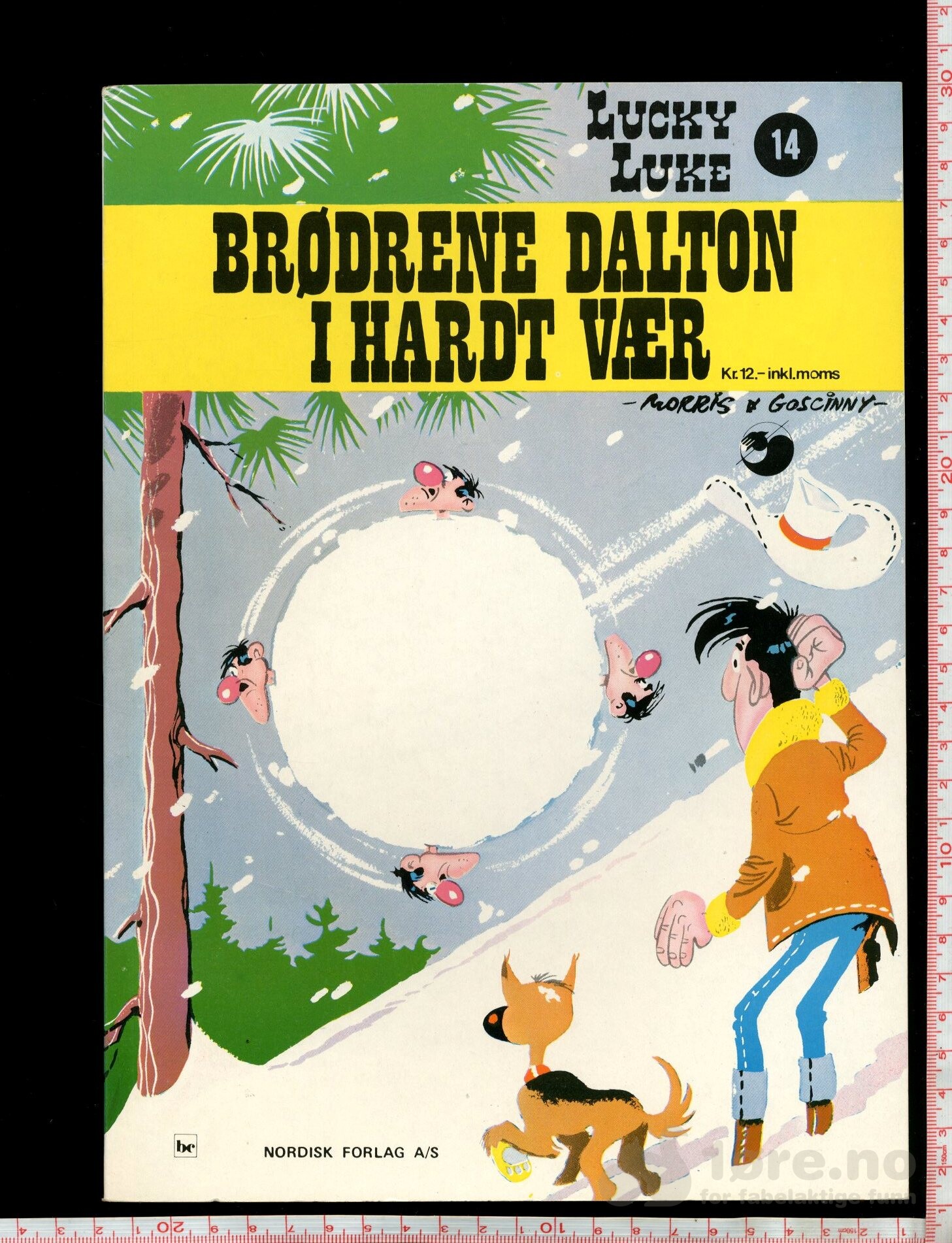 Lucky Luke 1976 Nr 14 - Brødrene Dalton i hardt vær