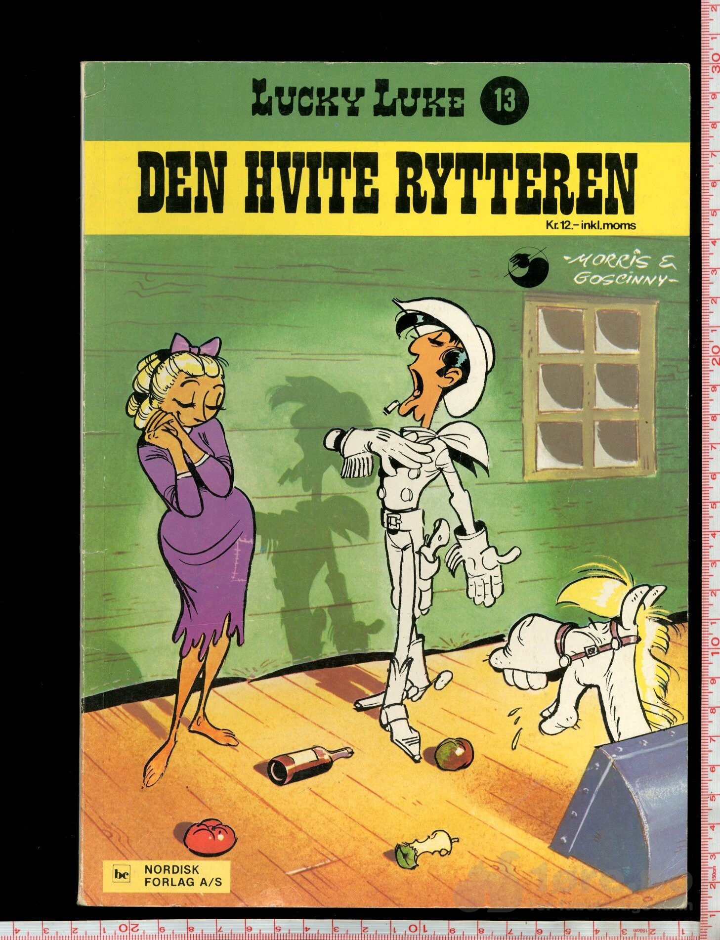 Lucky Luke 1976 nr.13 - Den hvite rytteren