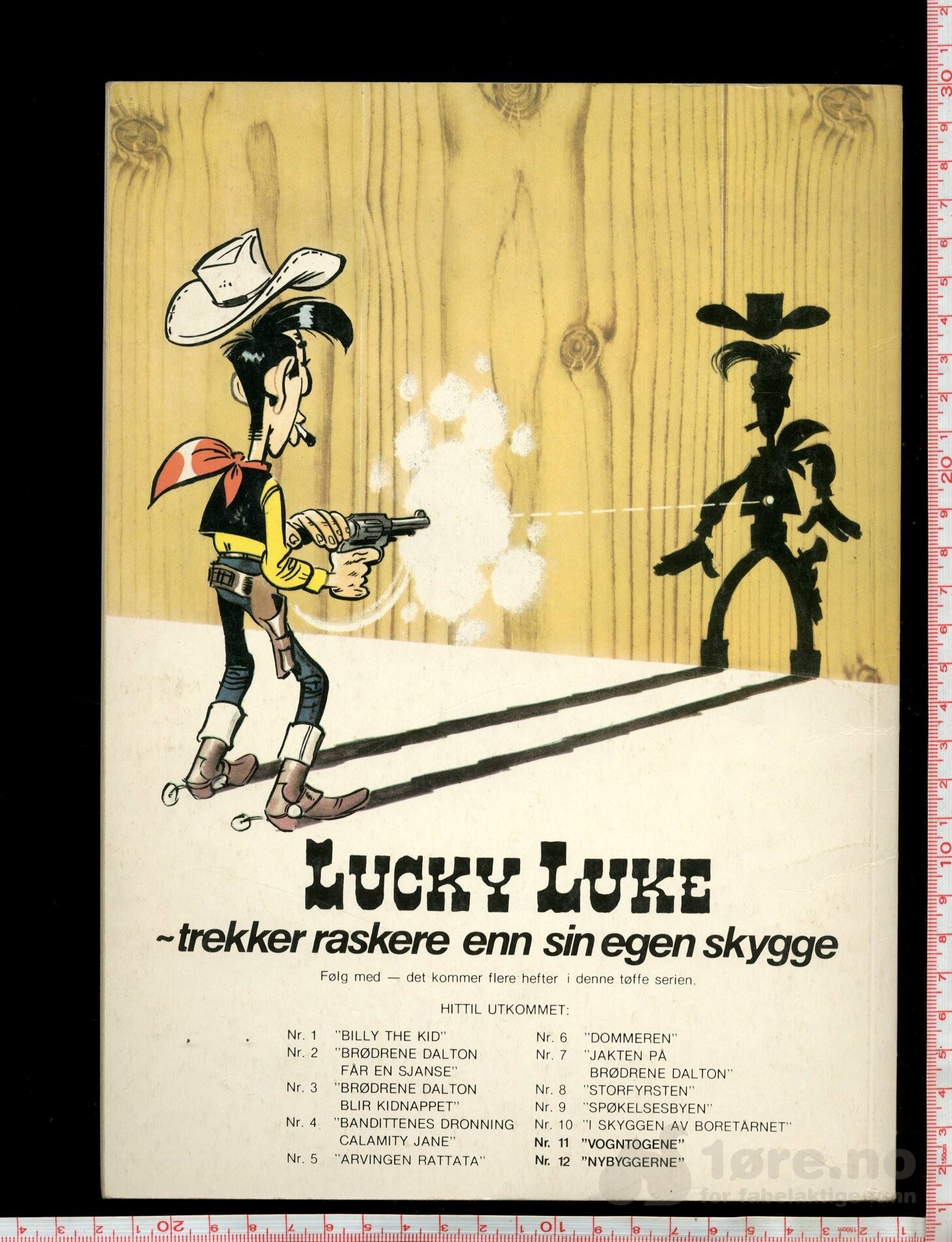 Lucky Luke 1976 nr.13 - Den hvite rytteren, bilde 2