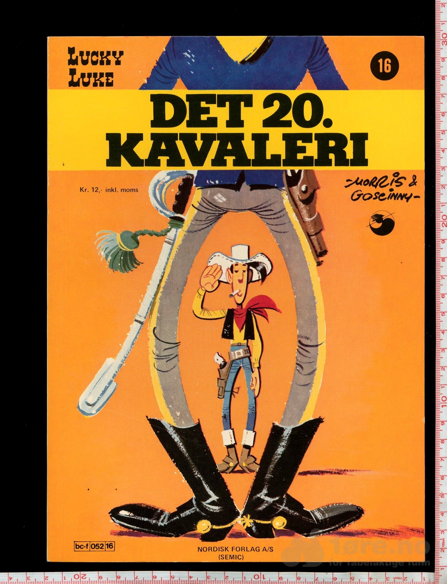 Lucky Luke 1977 Nr 16 - Det 20.kvaleri