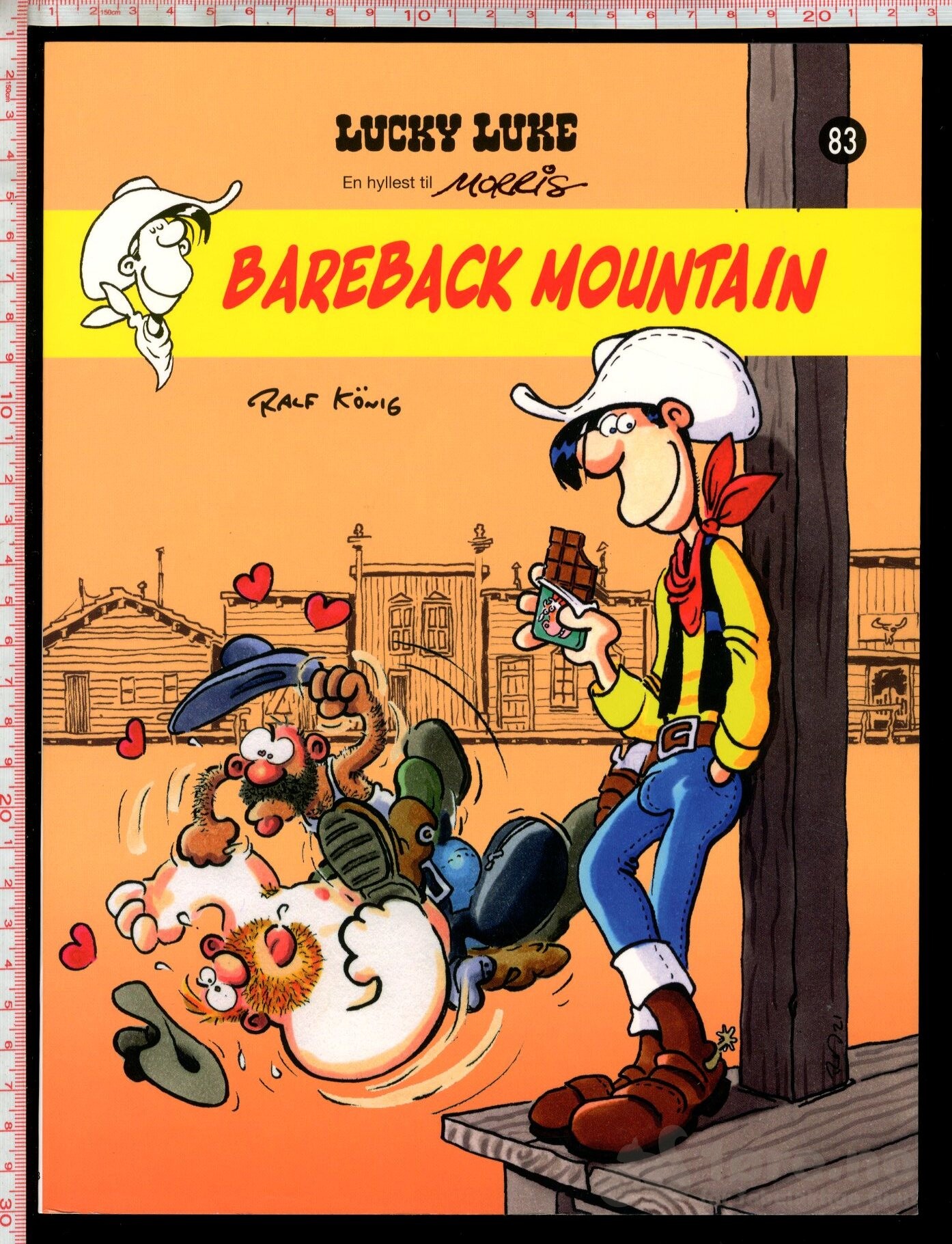 Lucky Luke - Bareback mountain Nr 83