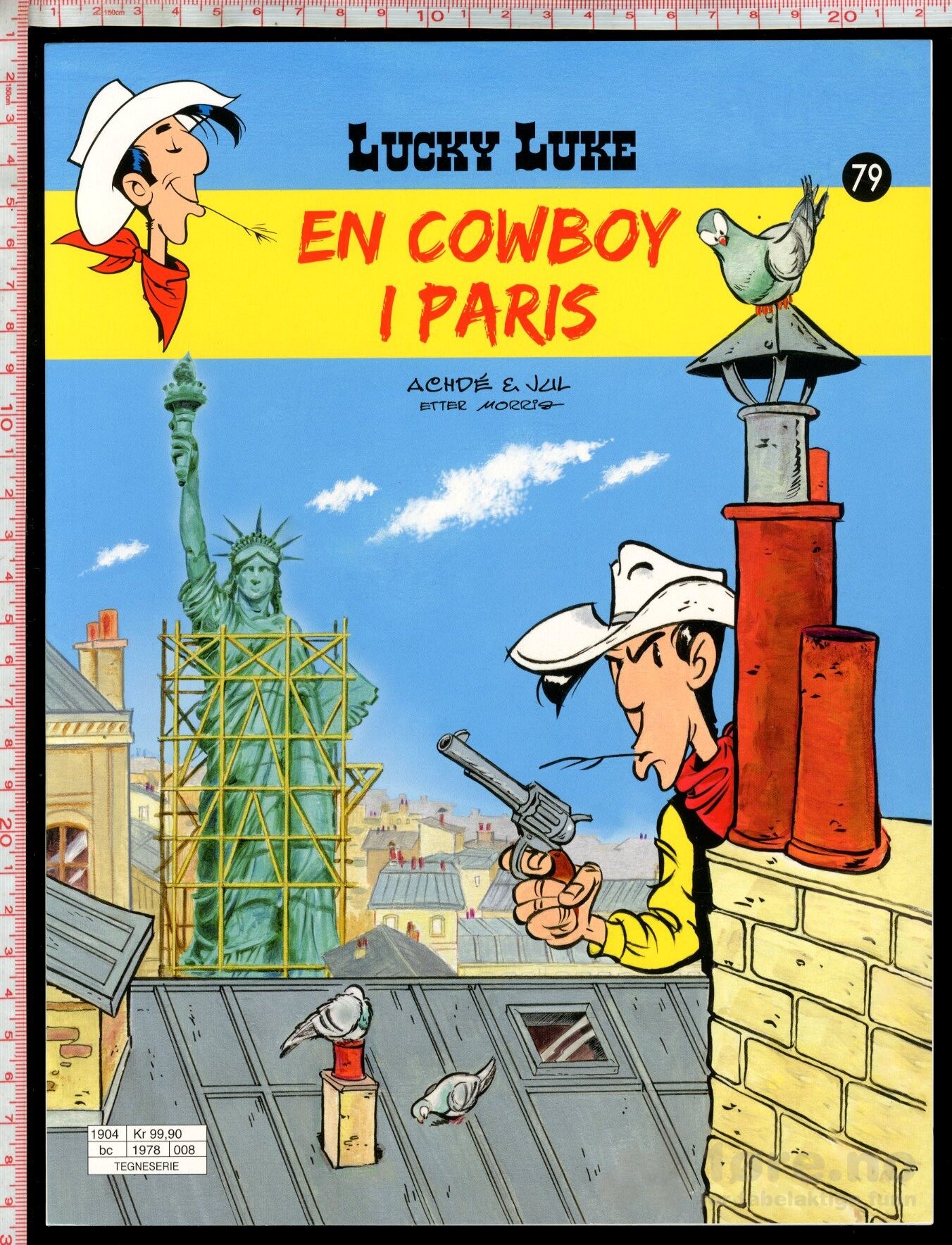 Lucky Luke - En cowboy i Paris Nr 79