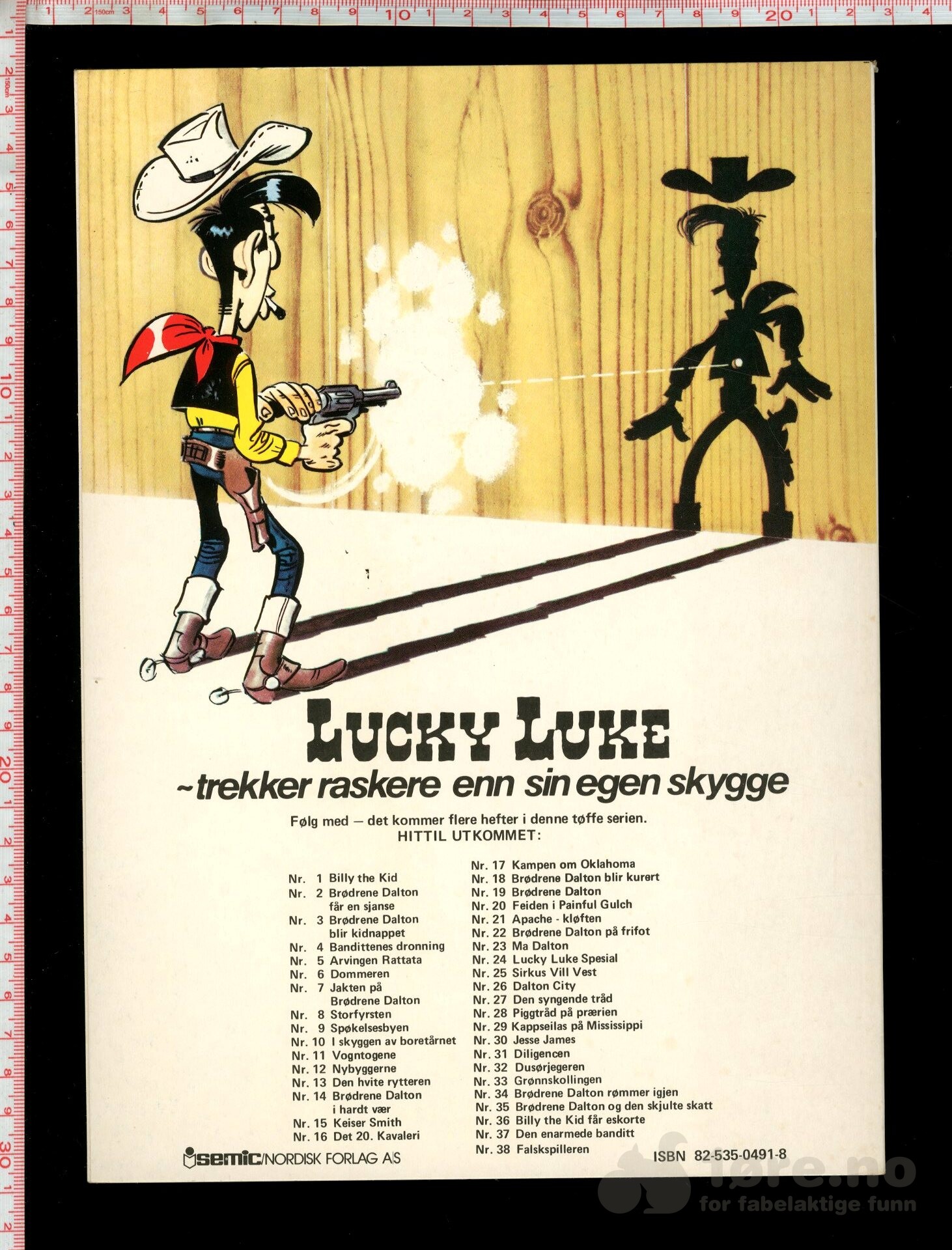 Lucky Luke Klassiker Nr.38 Falskspilleren, bilde 2