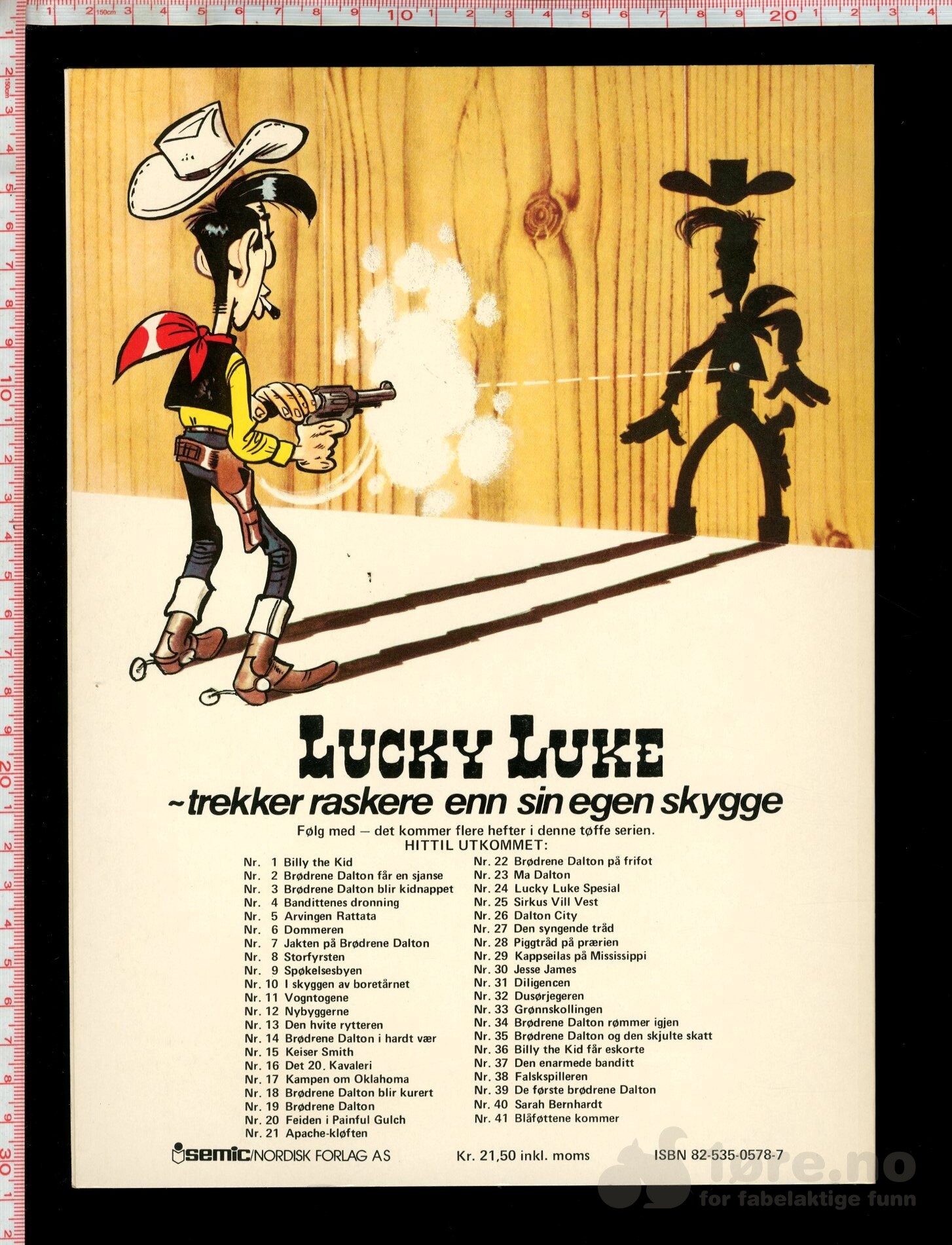 Lucky Luke Klassiker Nr.41 Blåføttene kommer, bilde 2