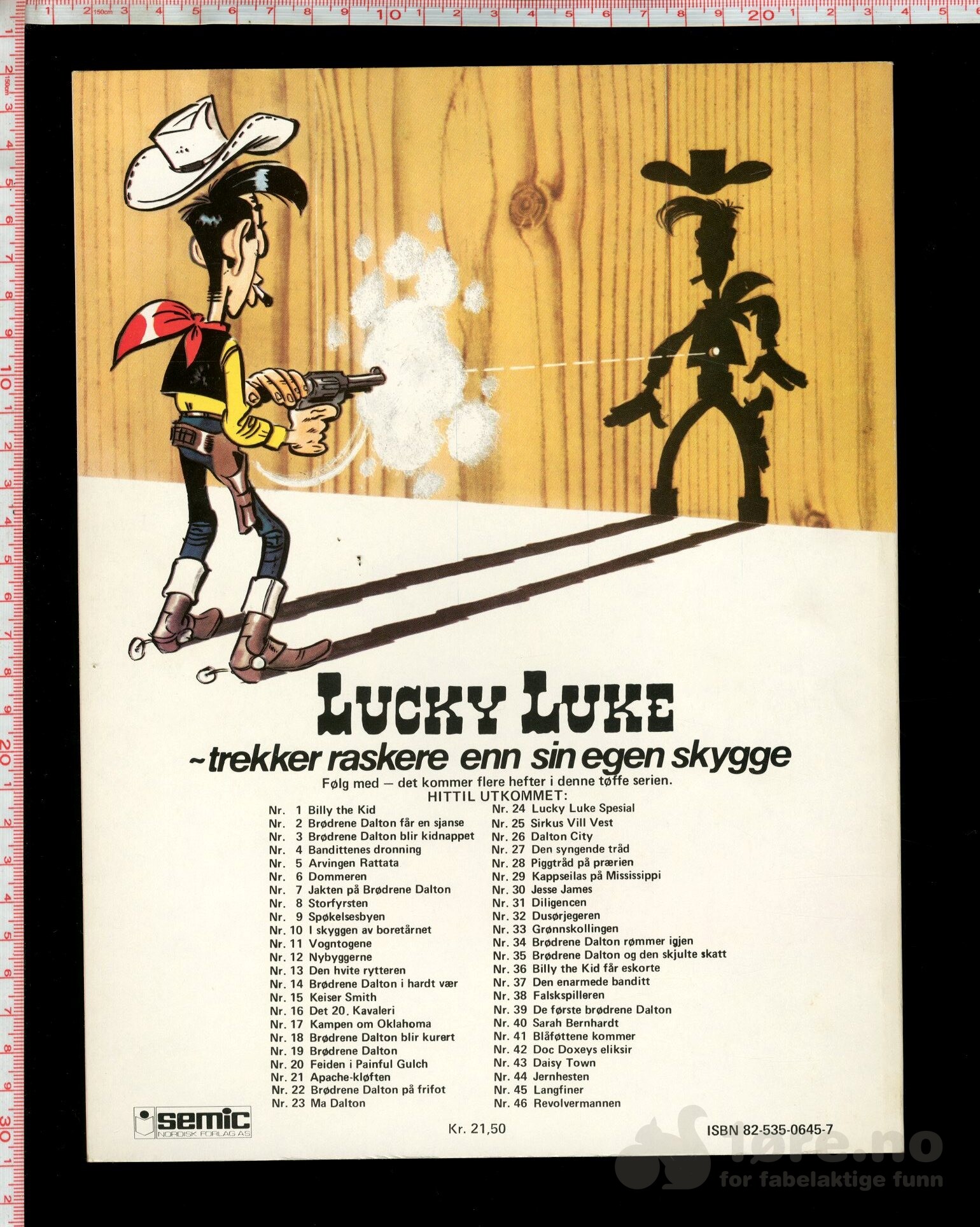 Lucky Luke Klassiker Nr.46 Revolver mannen, bilde 2