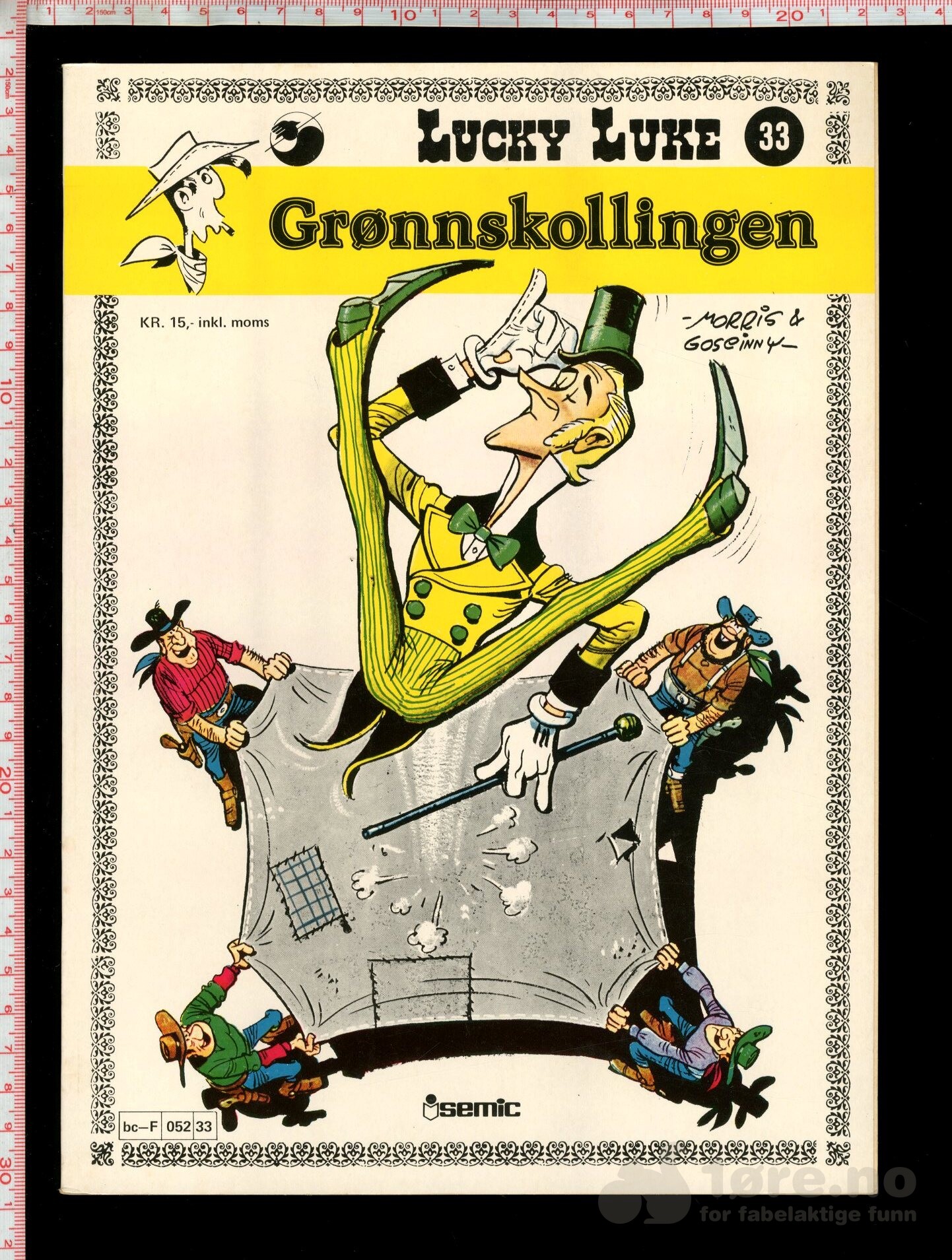Lucky Luke Nr.33 Grønnskollingen
