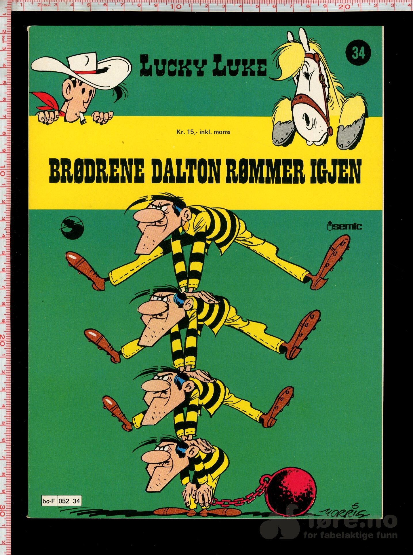Lucky Luke Nr.34 Brødrene Dalton rømmer igjen
