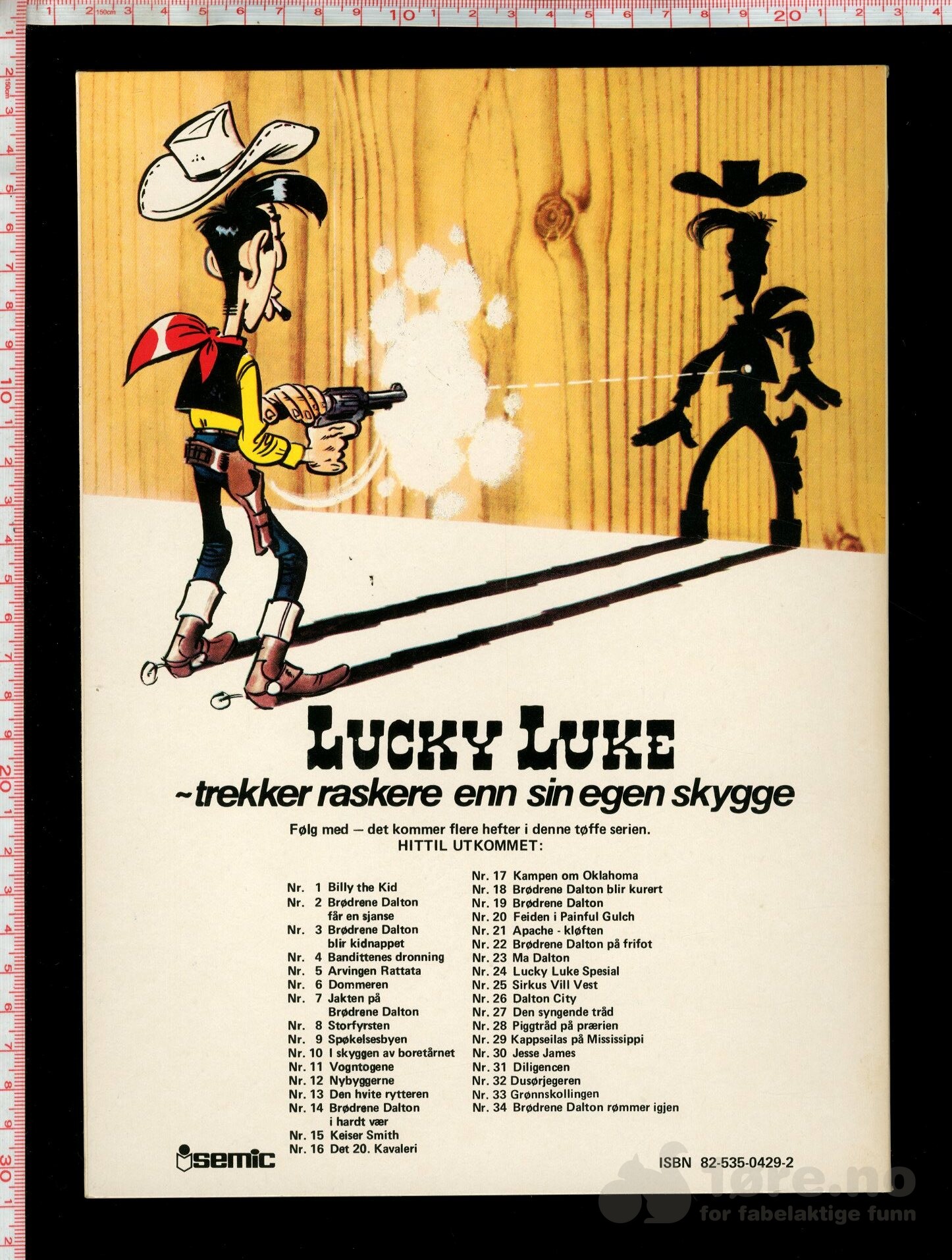 Lucky Luke Nr.34 Brødrene Dalton rømmer igjen, bilde 2