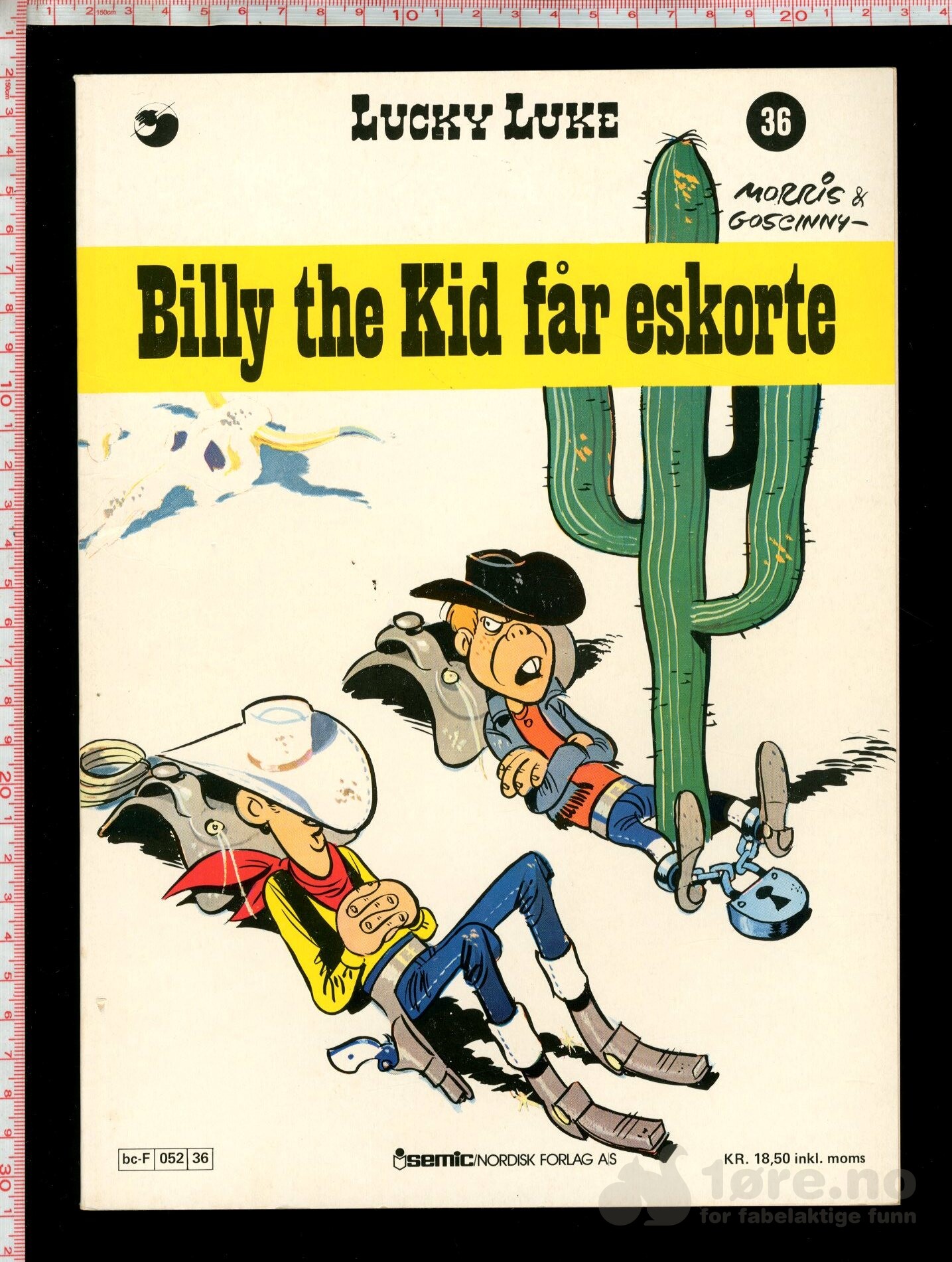 Lucky Luke Nr.36 Billy the Kid får eskorte