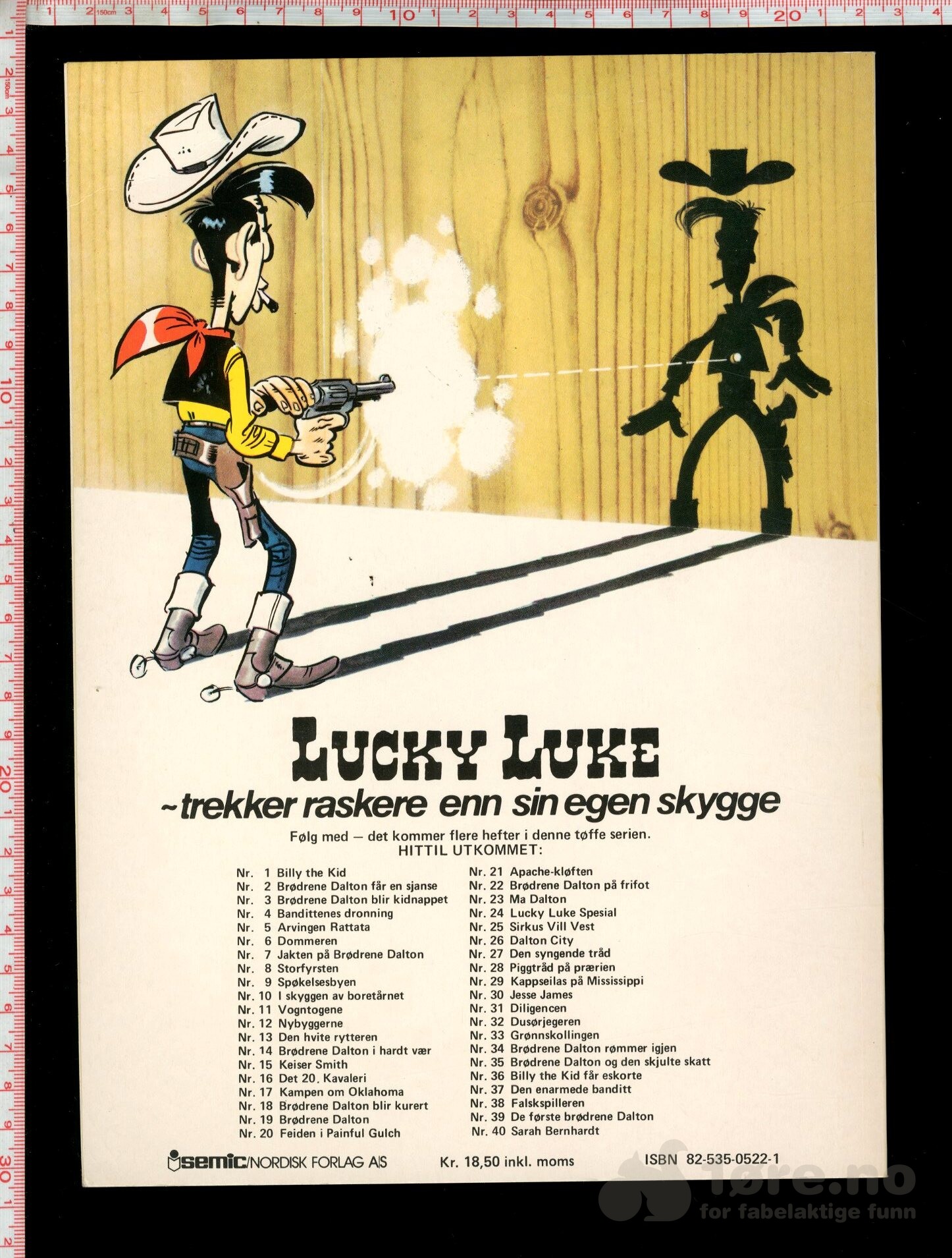 Lucky Luke Nr.40 Sarah Bernhardt, bilde 2