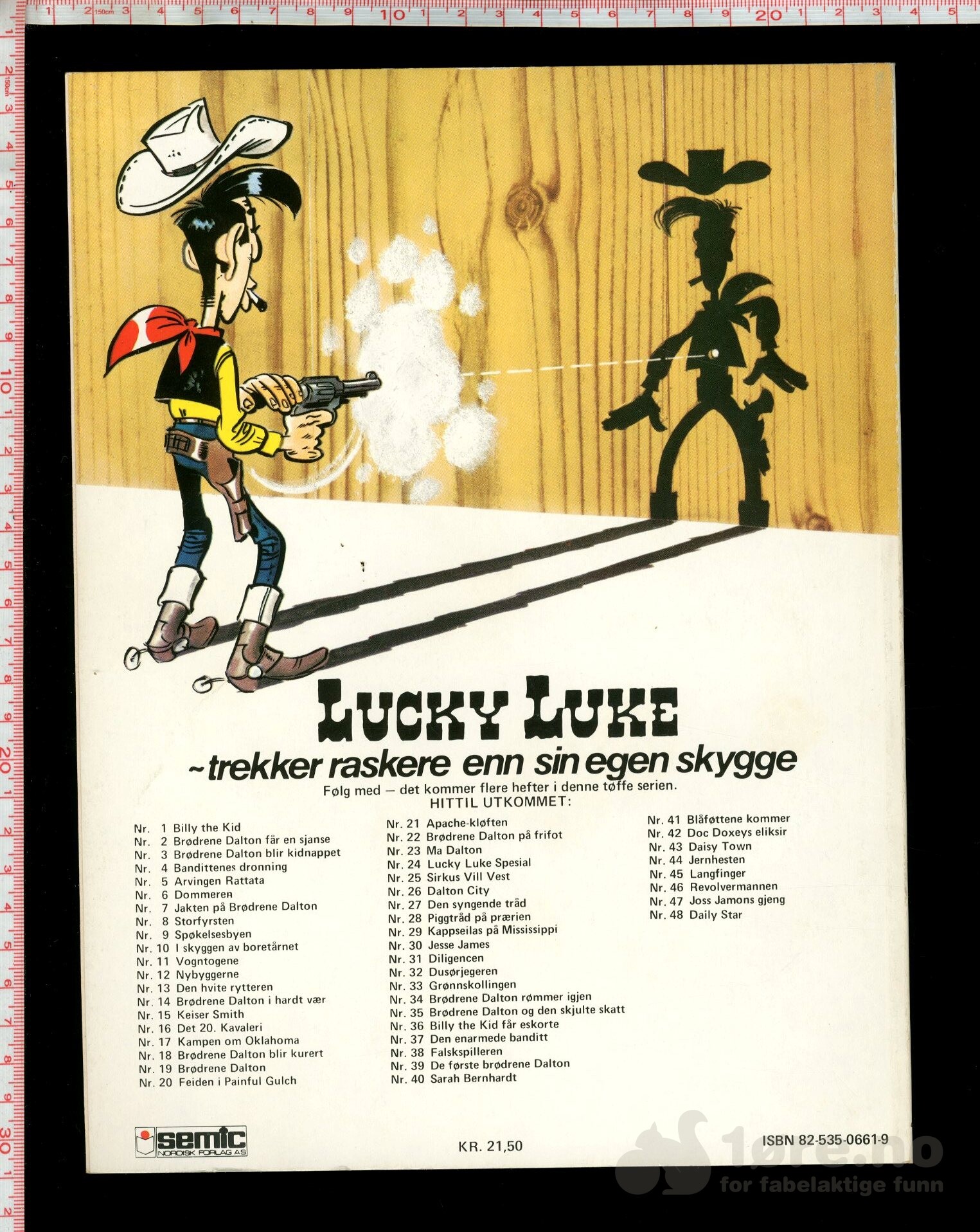 Lucky Luke Nr.48 Daily star, bilde 2