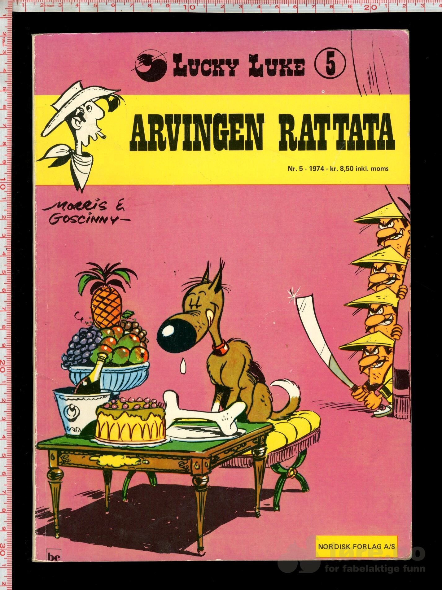Lucky Luke Nr.5 Arvingen Rattata