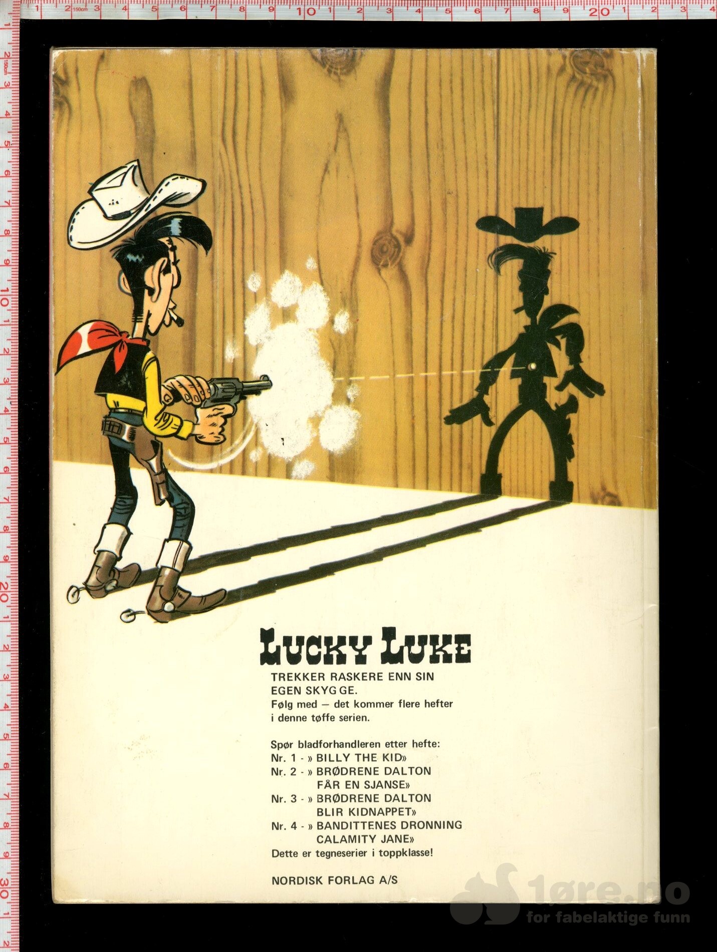 Lucky Luke Nr.5 Arvingen Rattata, bilde 2