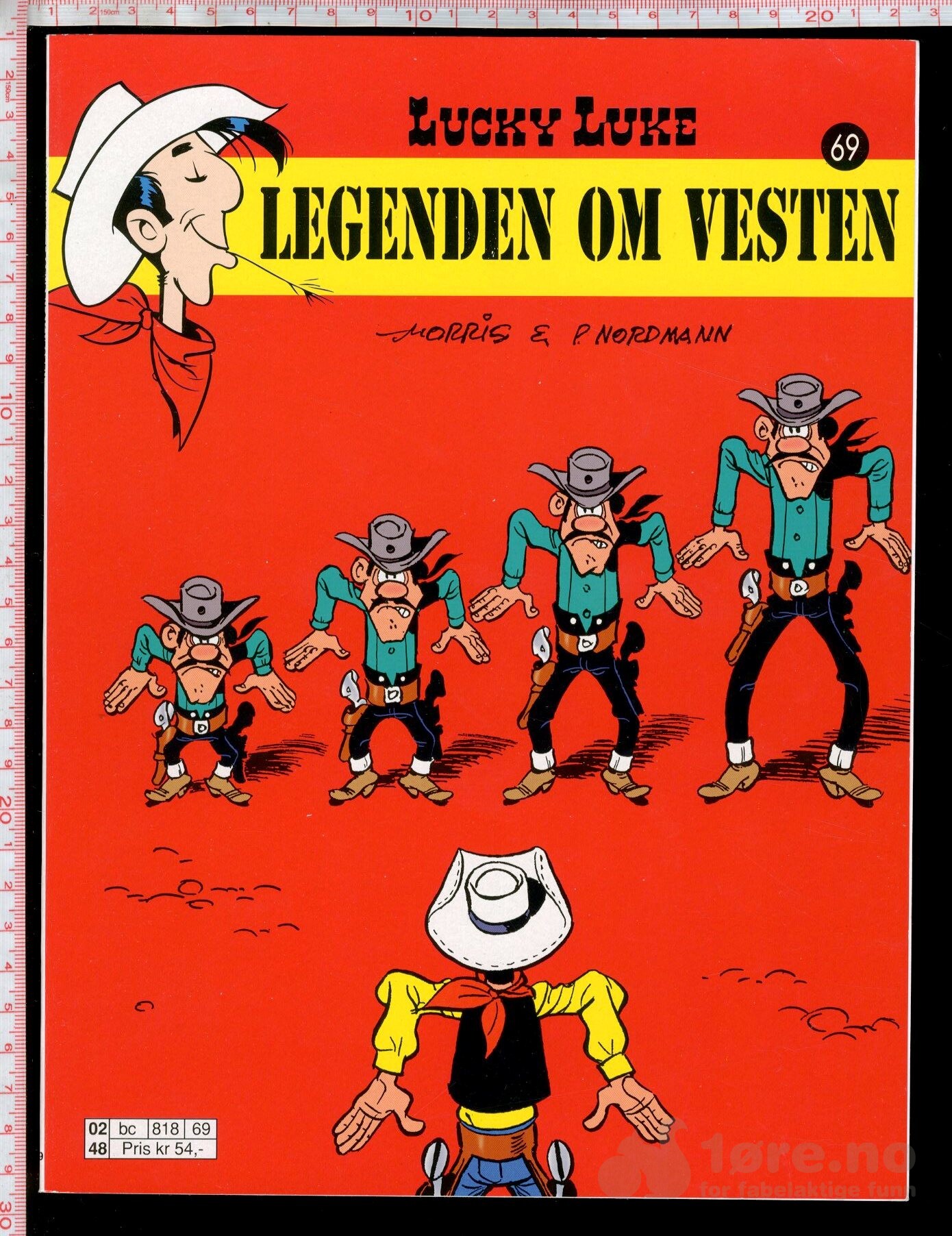 Lucky Luke nr.69 - Legenden om vesten