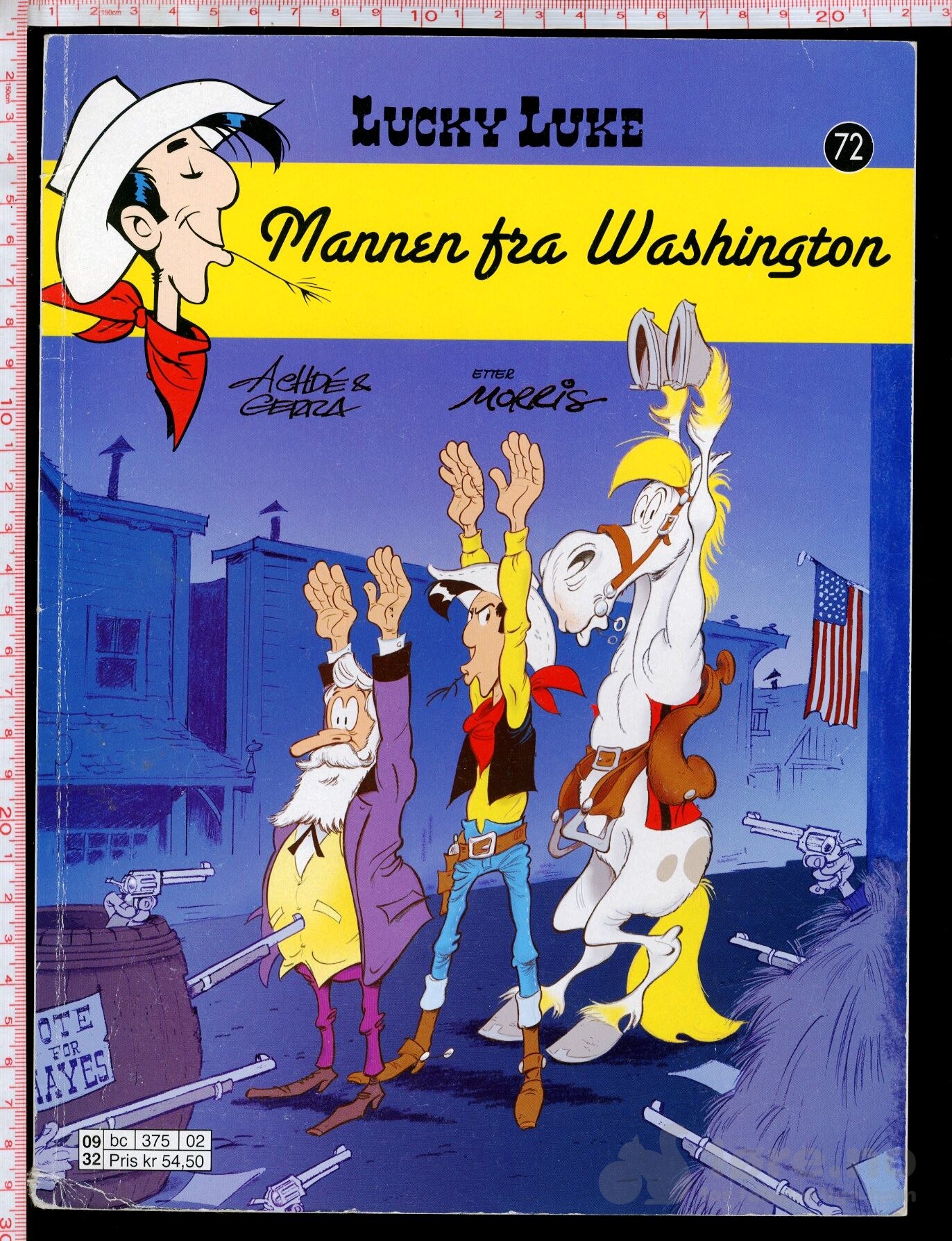 Lucky Luke Nr.72 - Mannen fra Washington