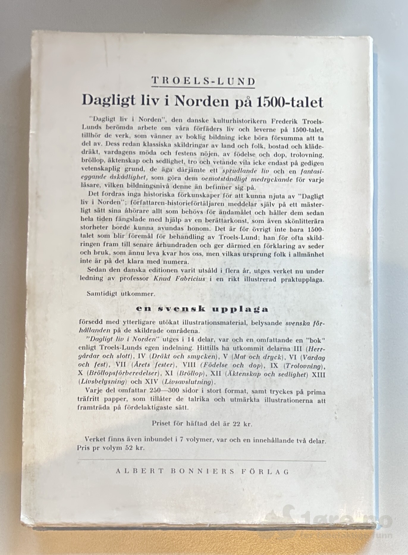 Lund, Troels - Dagligt liv i Norden på 1500-talet, bilde 5