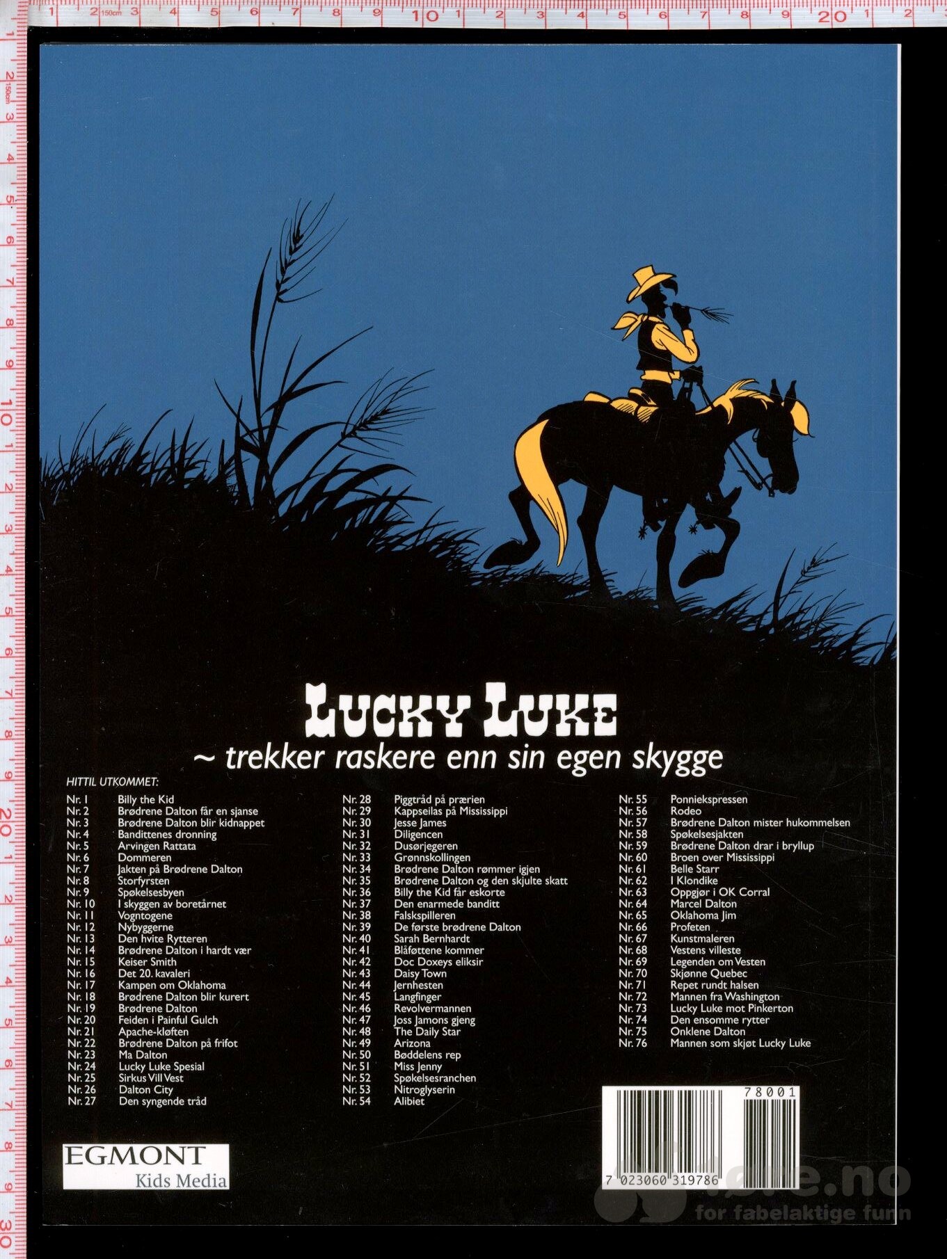Mannen som skjøt Lucky Luke Nr.76, bilde 2