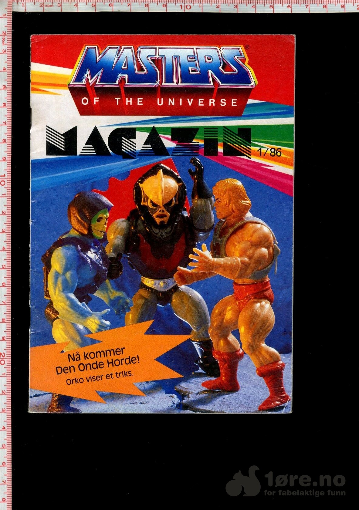 Masters of the universe magasin 1986 nr 1