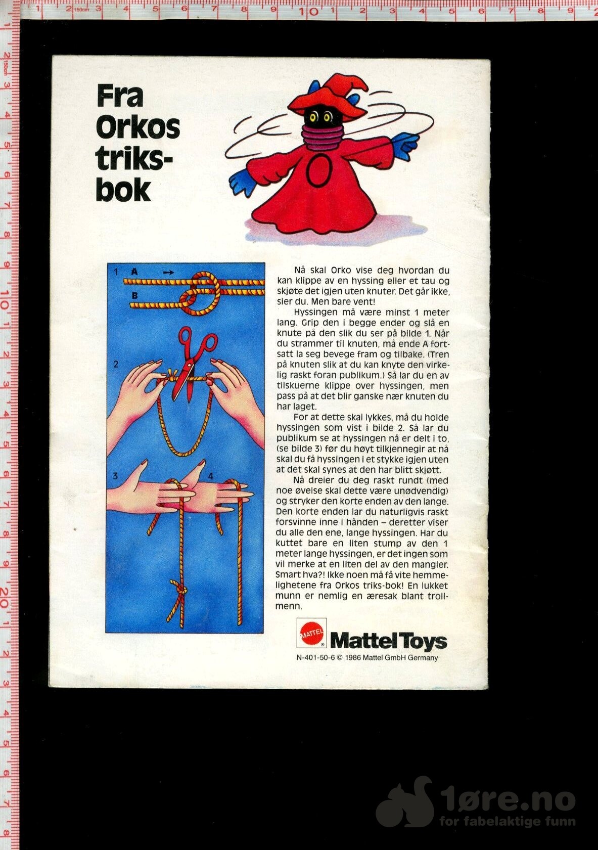 Masters of the universe magasin 1986 nr 1, bilde 2