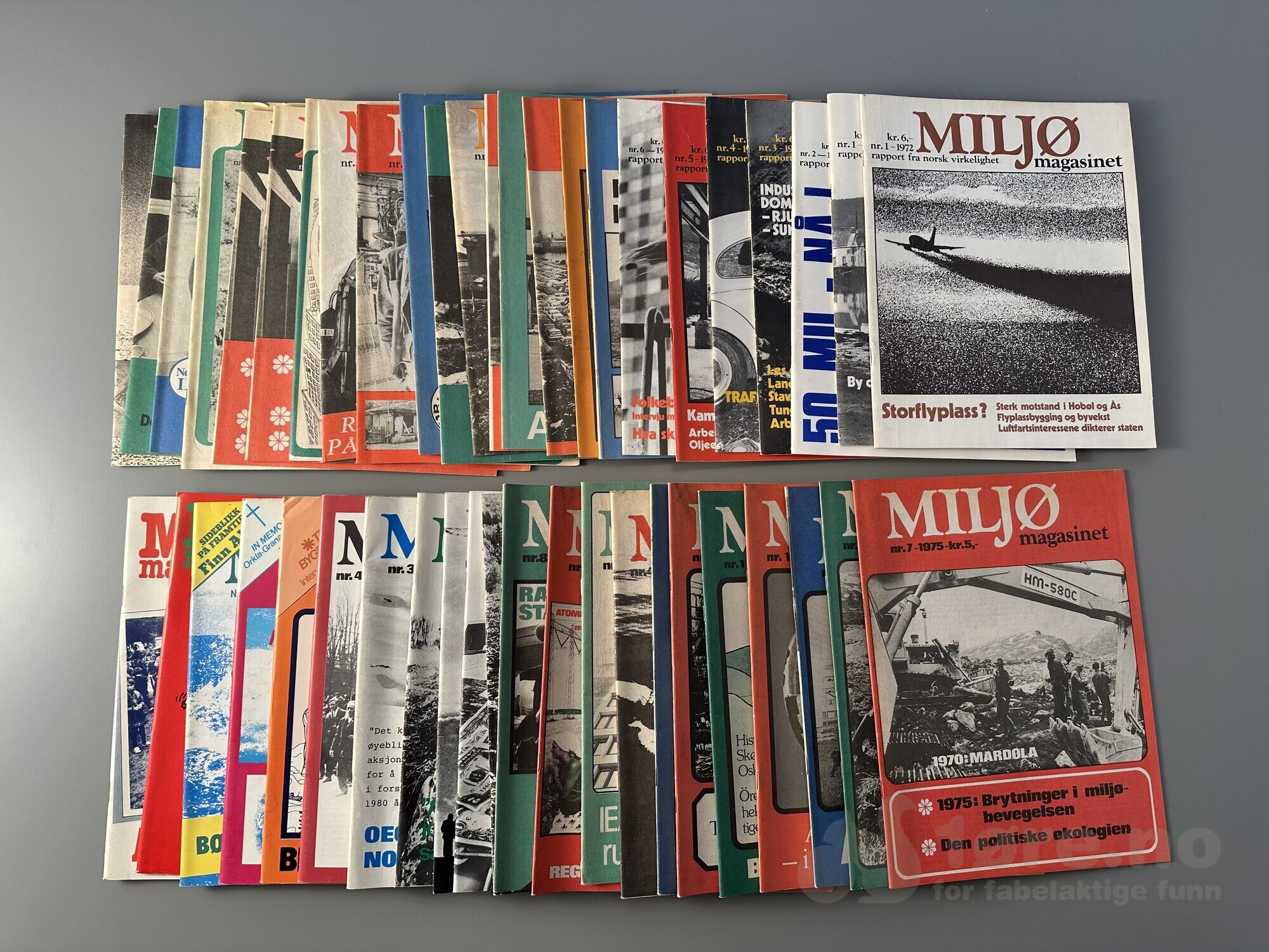 Miljø 1972-1978