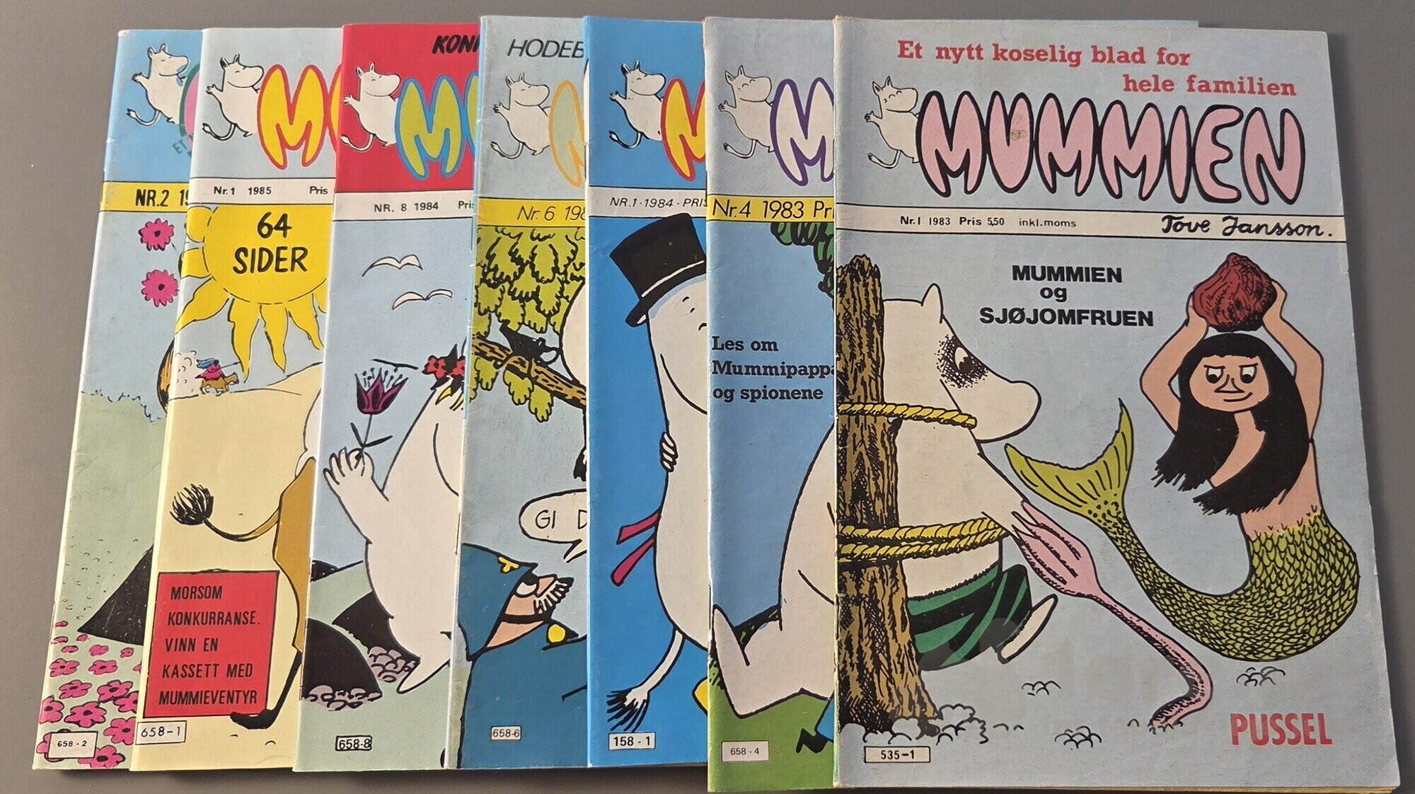 Mummien 1983-1985