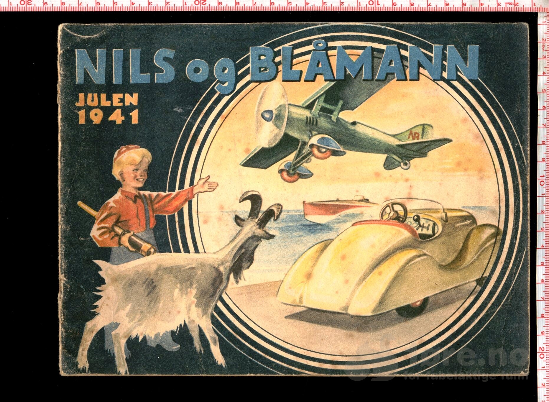 Nils og Blåman julen 1941