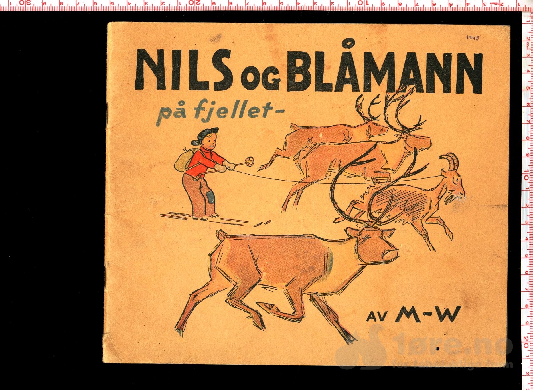 Nils og Blåmann på Fjellet 1943