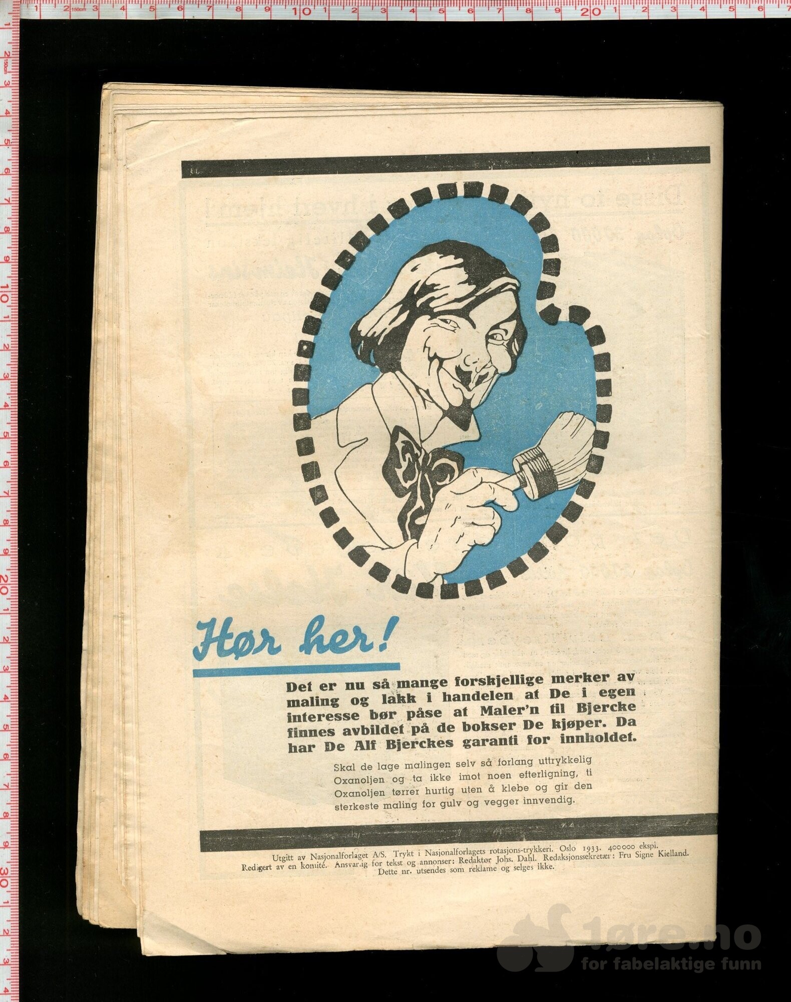 Norsk Ukeblad 1933, bilde 2