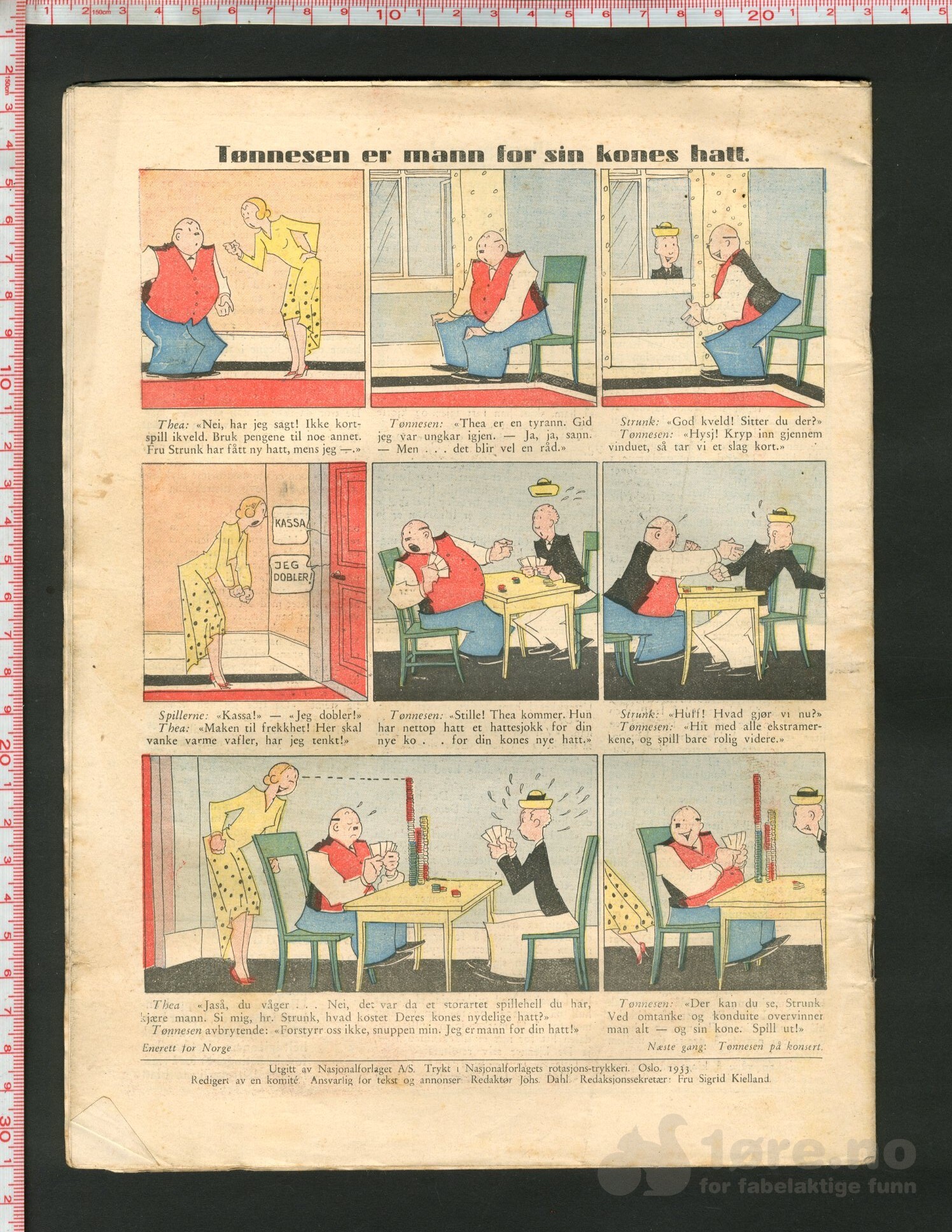Norsk Ukeblad 1933, bilde 6
