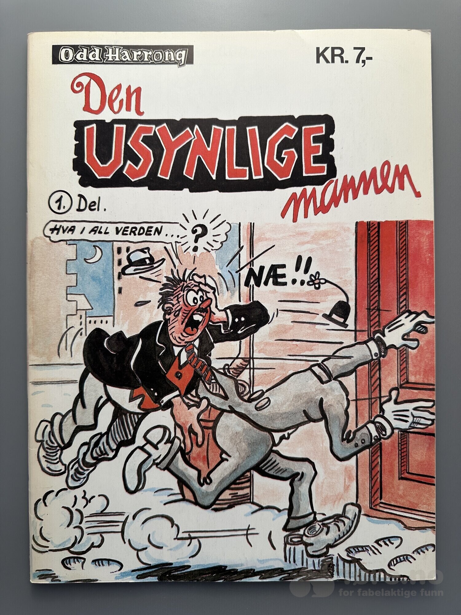 Odd Harrong - Den usynlige mannen 1978 nr 1 og 2