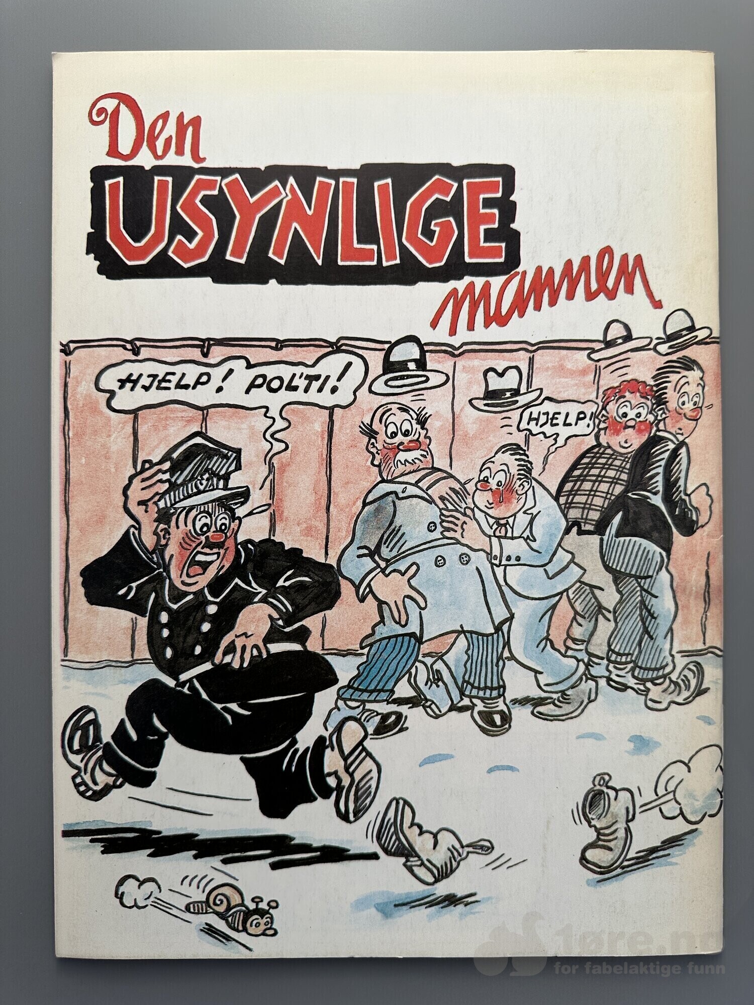 Odd Harrong - Den usynlige mannen 1978 nr 1 og 2, bilde 2
