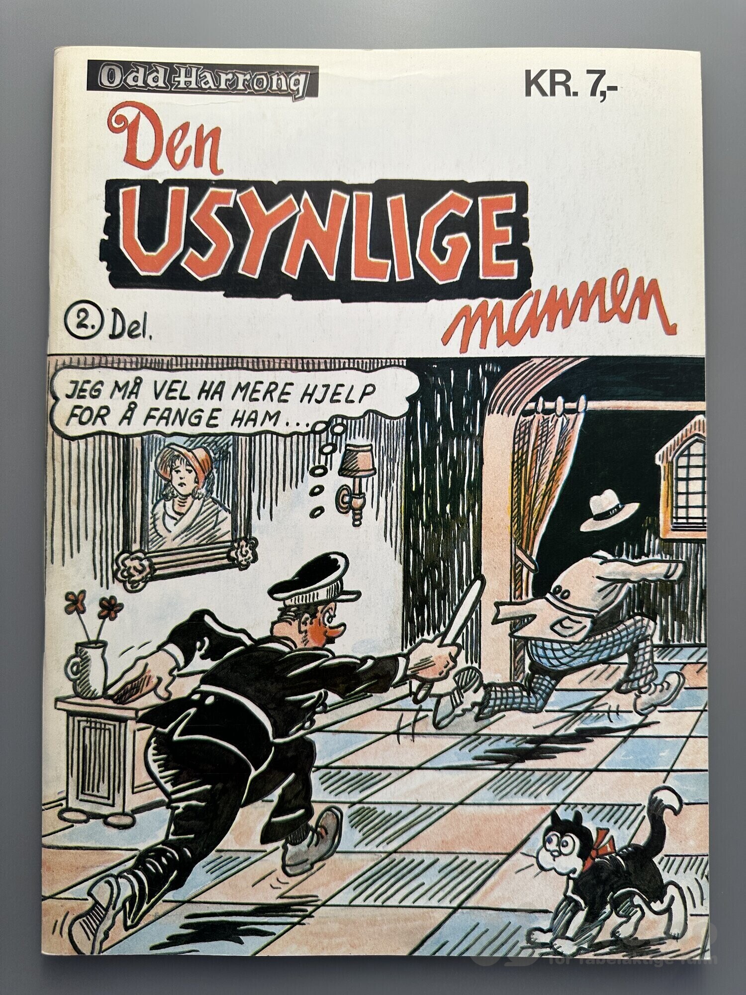 Odd Harrong - Den usynlige mannen 1978 nr 1 og 2, bilde 3